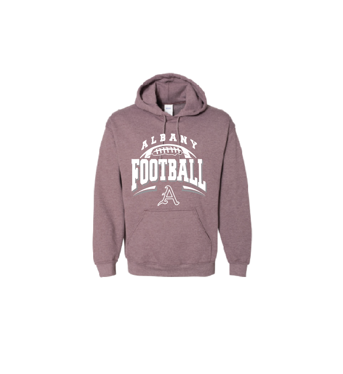 N - VINTAGE FADE MAROON HOODIE