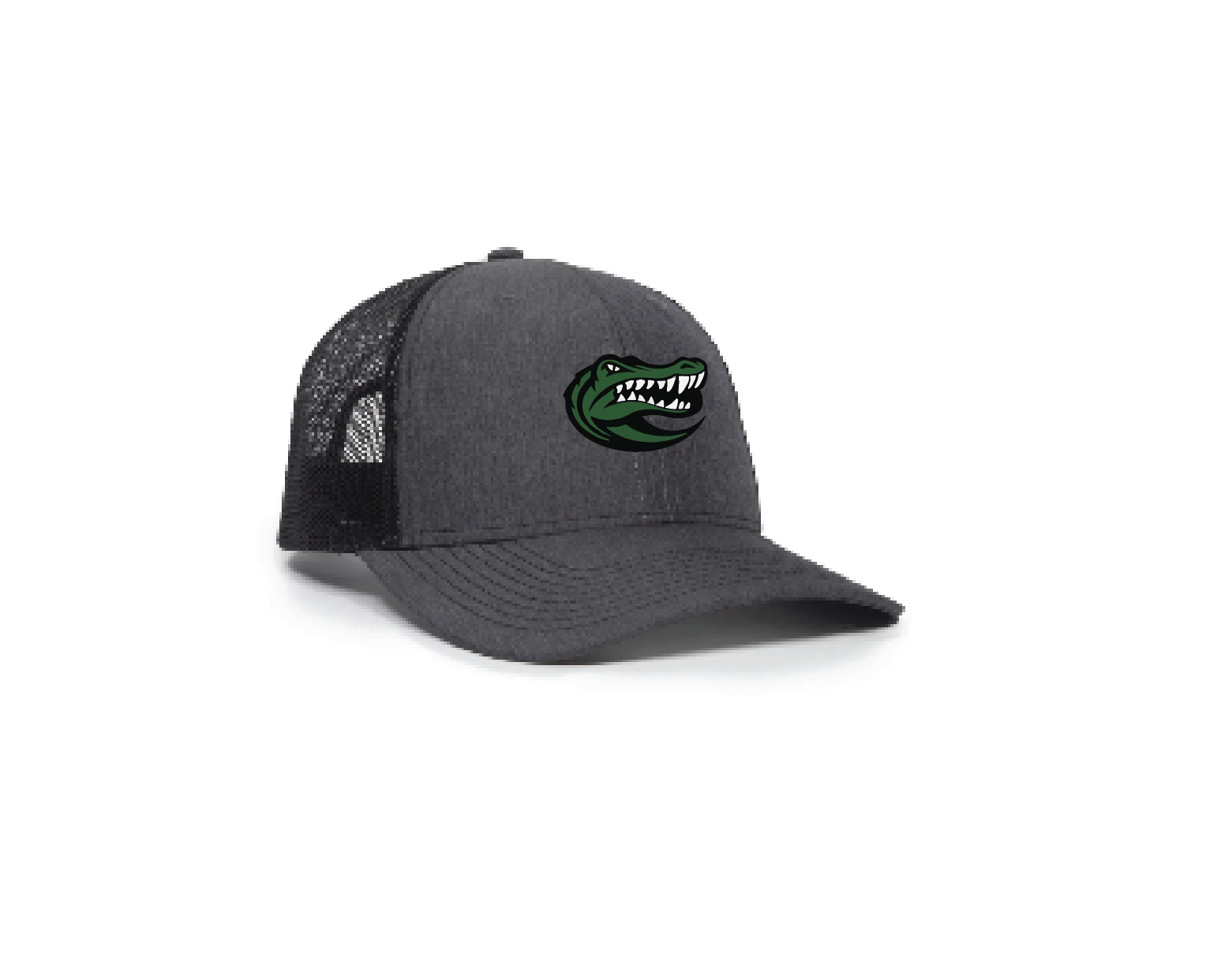 D - BLACK BLEND/BLACK MESH-BACK TRUCKER CAP