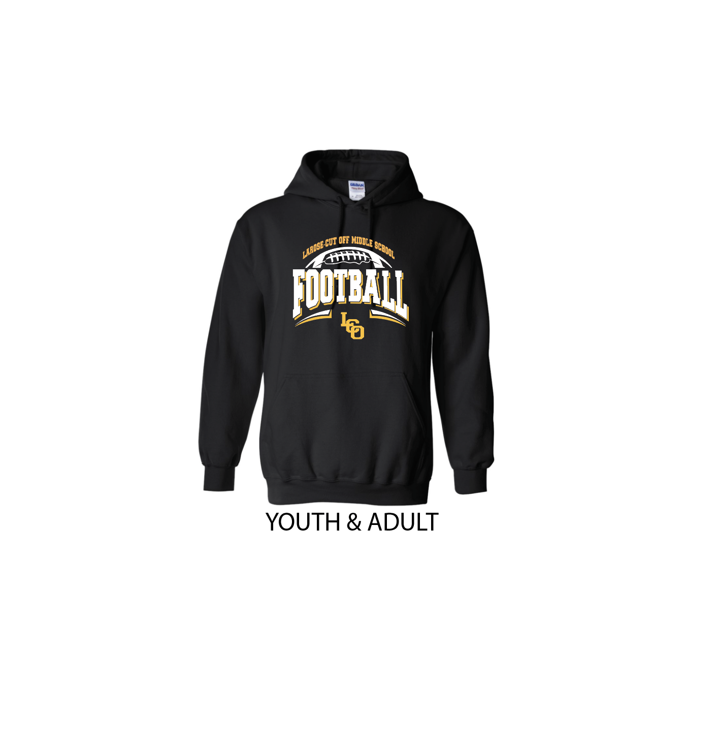 N - BLACK HOODIE