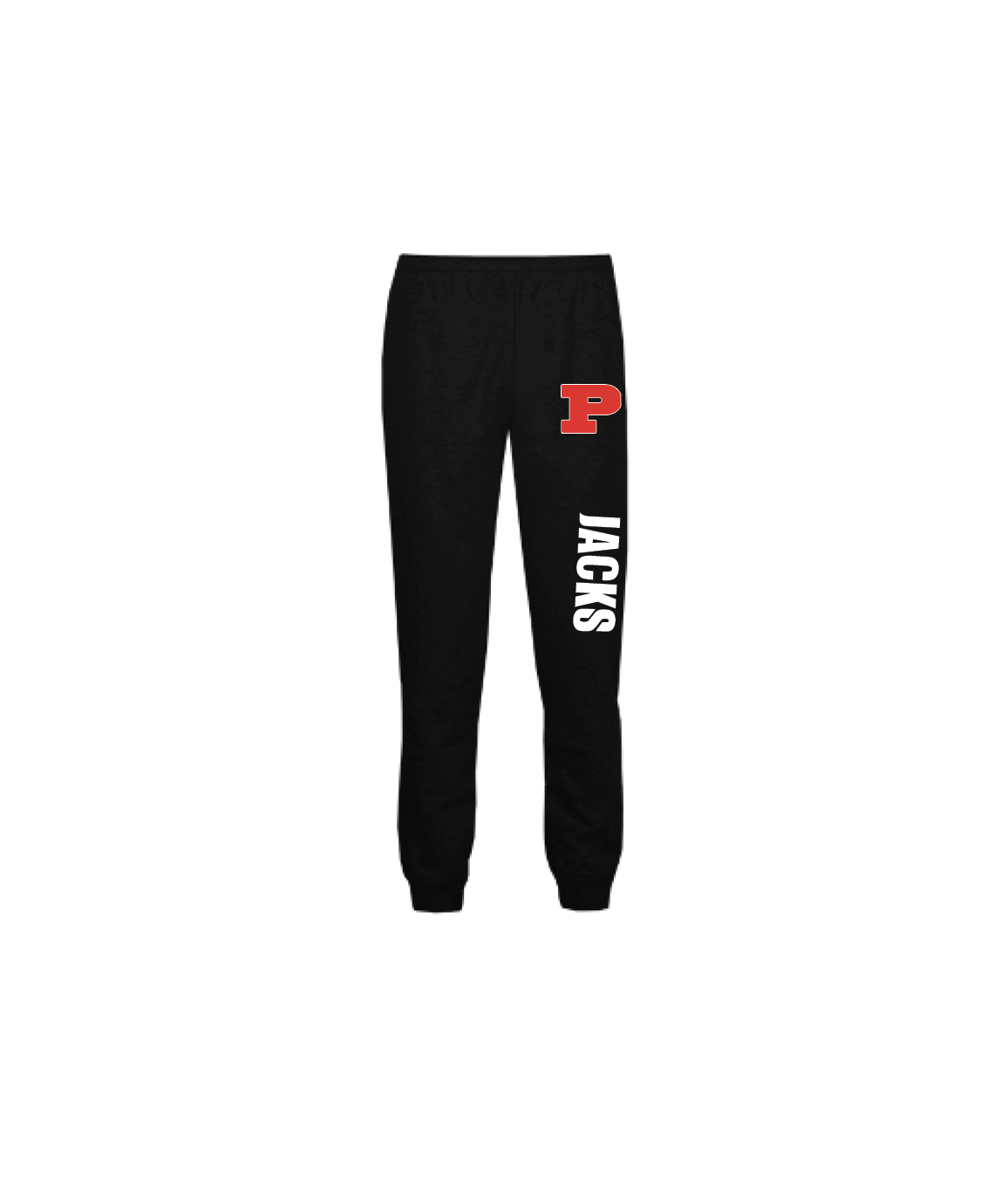 P - BLACK SWEATPANT WITH POCKETS