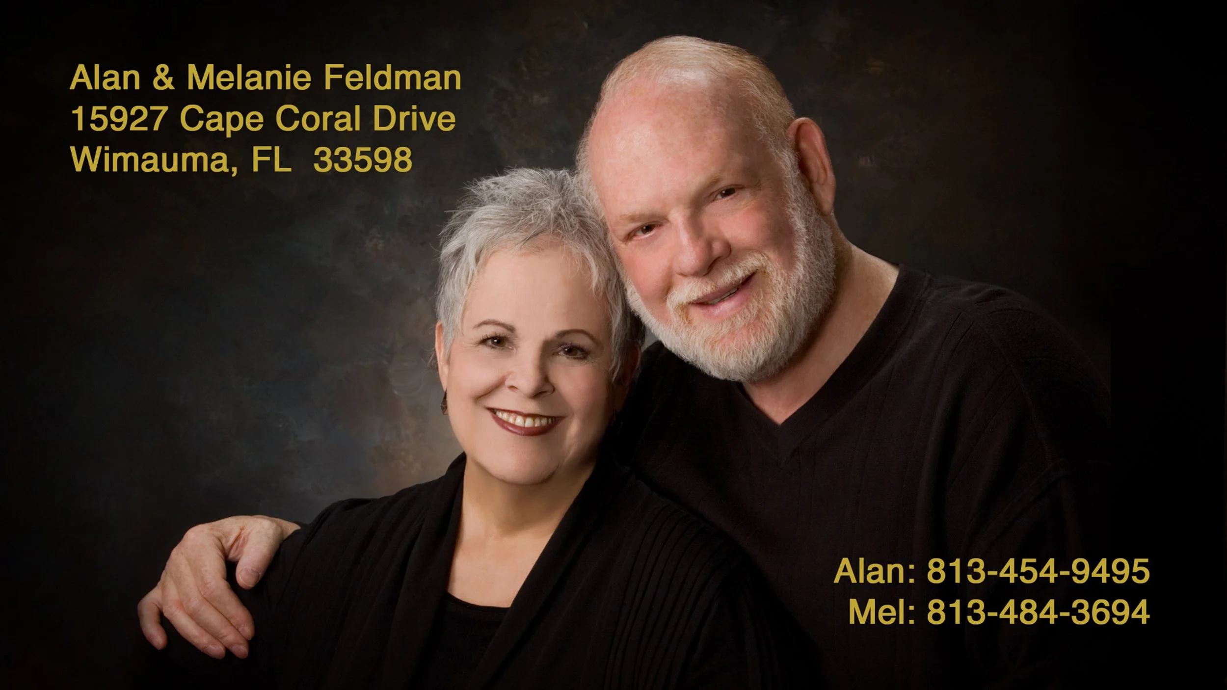 Alan & Melanie Feldman, owners of Feldmans Photography in Wimauma, Florida
