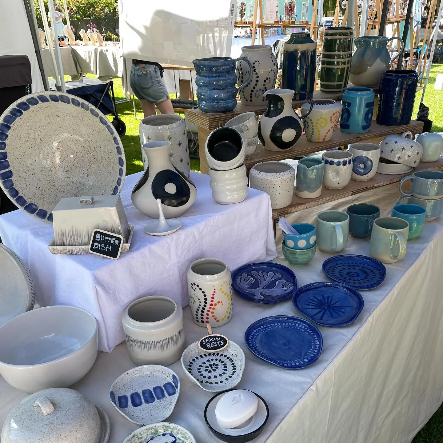 And we're off! Join me today at the @trustmakersmarket, Rippon Lea Estate 192 Hotham Street, Elsternwick VIC 3185