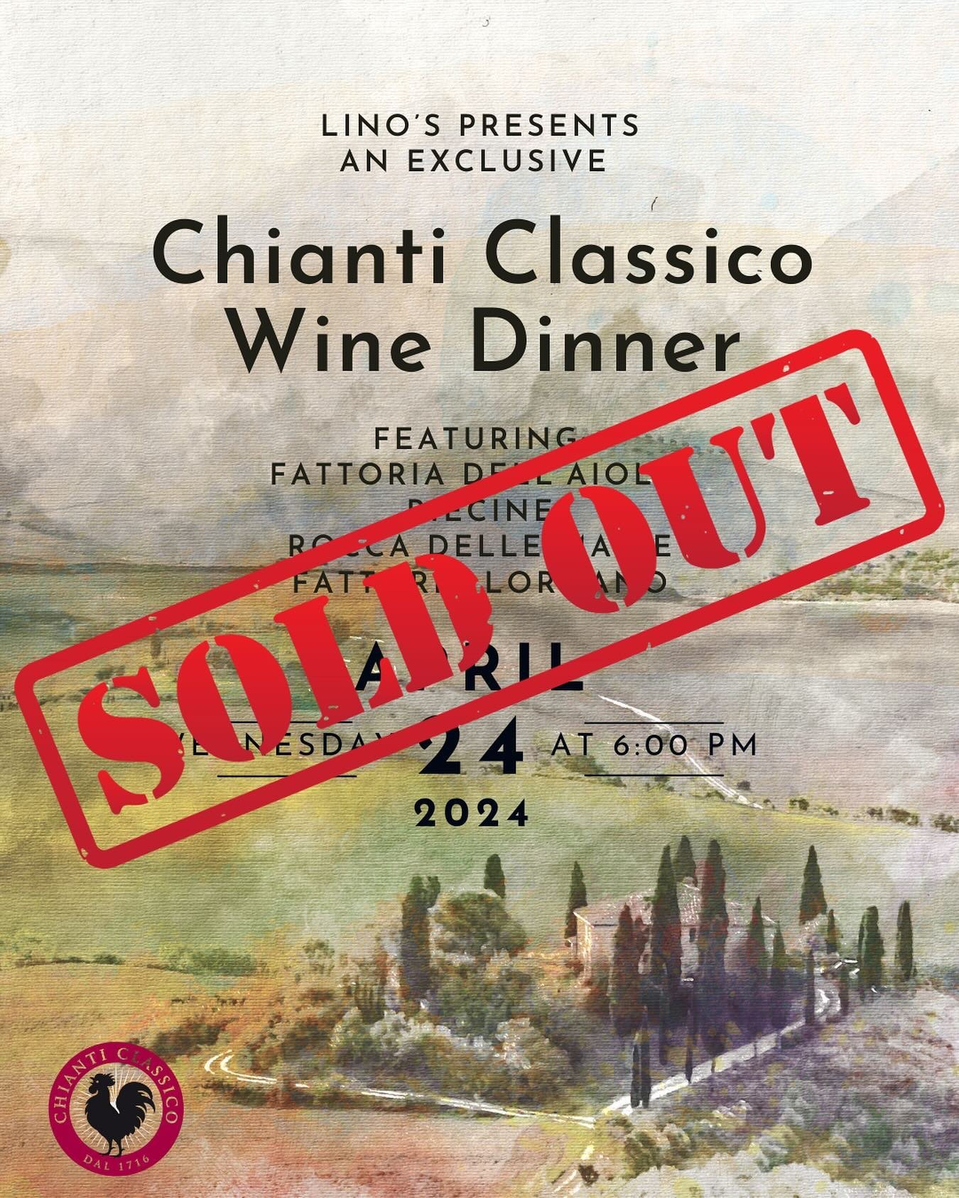 🚨SOLD OUT! Stay tuned for more wine events to come!