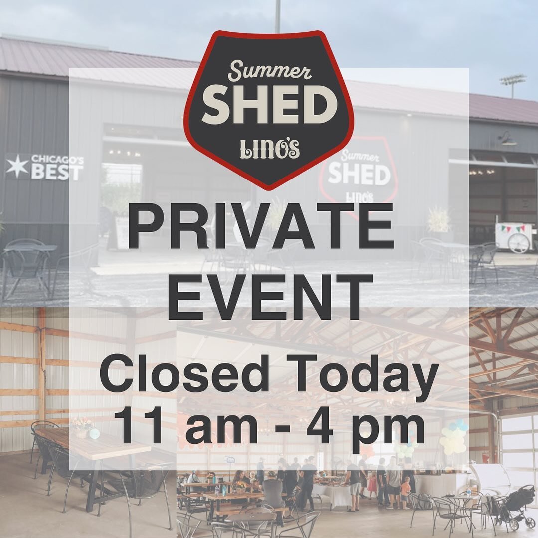 ☀️ 🎈 Event season is among us. Our Summer Shed at Riverside will be closed today between 11:00 am - 4:00 pm for a private event. At 4:00 pm, it will be back open to the public.

If you&rsquo;re interested in learning more about our Summer Shed renta