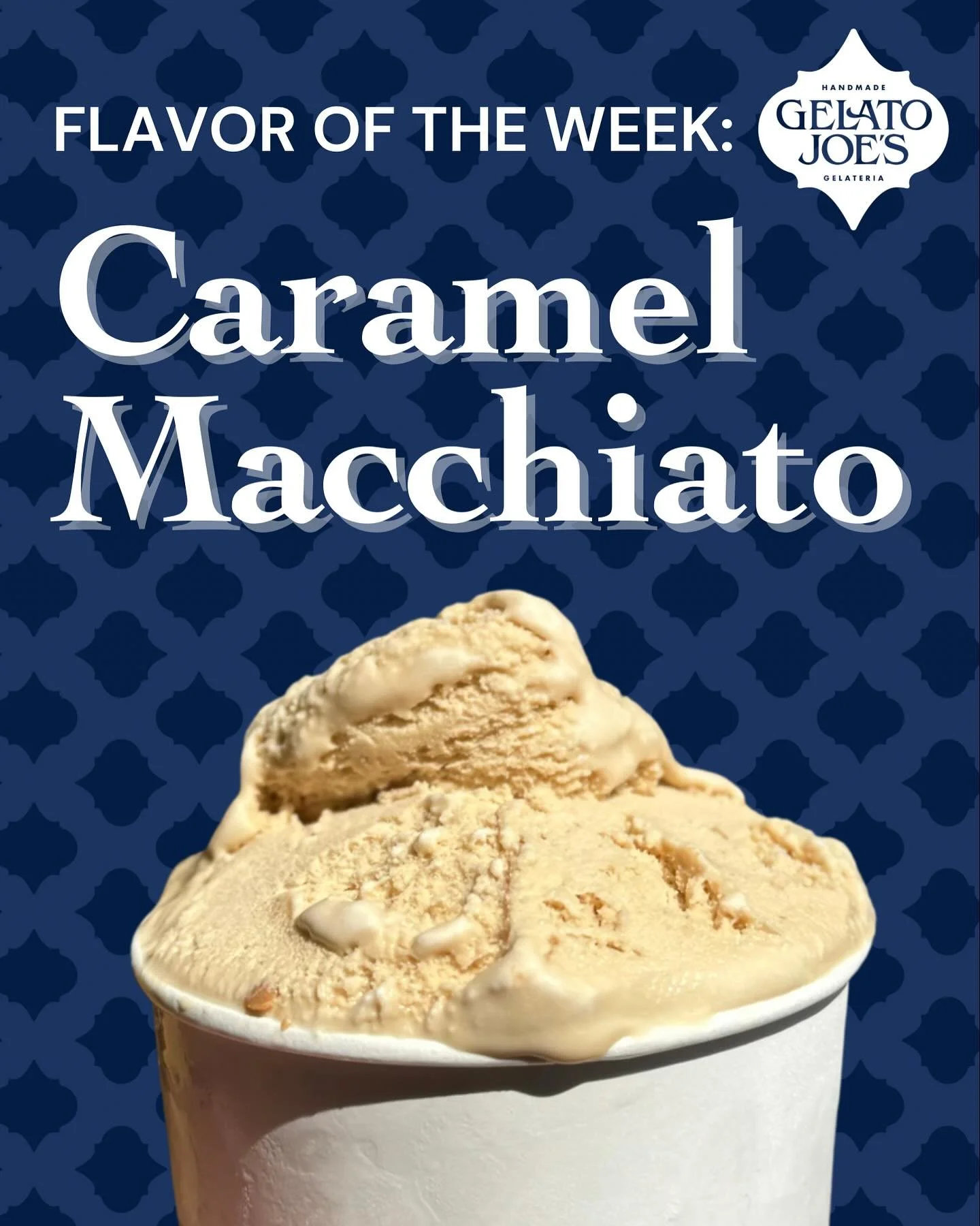 🎉 **Gelato of the Week Alert!** 🎉

This week&rsquo;s star is here to steal your heart&mdash;introducing our Caramel Macchiato Gelato! 🍨✨ A dreamy blend of our fan-favorite Mocha Crunch and Salted Caramel, it&rsquo;s the ultimate treat you didn&rsq
