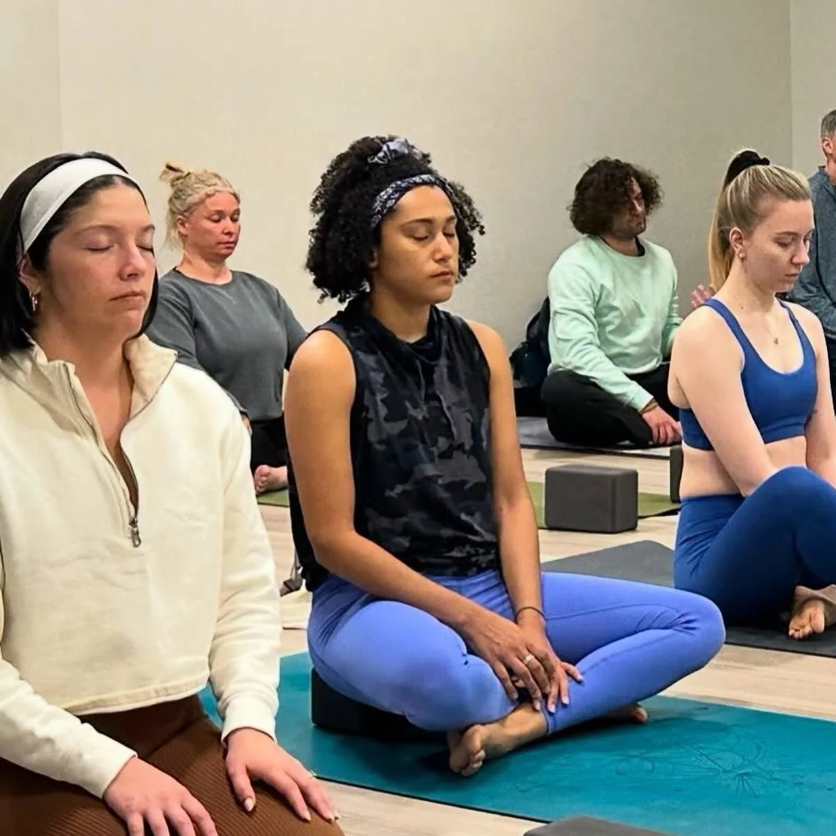 POP UP! Restorative with Emeran Irby 💜
October 21 | 6:00pm 
This 75-minute restorative yoga practice focuses on rest and reset, giving the body and mind space to slow down and recharge. Using props for support, each posture is held for several minu
