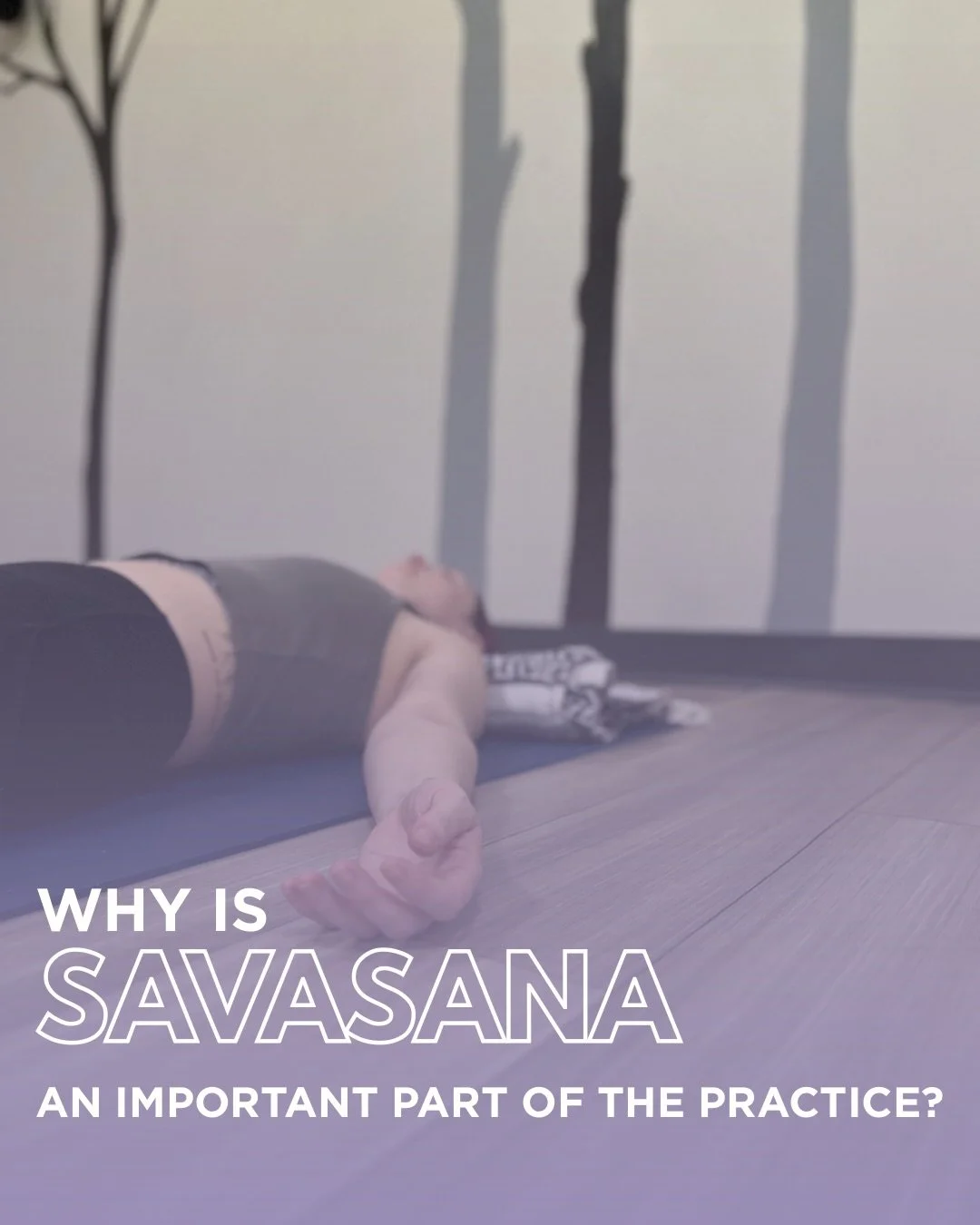 Think of it like baking your favorite cookies or a birthday cake for a loved one. If you take the treats out of the oven too soon they may look done on the outside but when you cut into it you see that the process hasn&rsquo;t finished. 

Savasana is