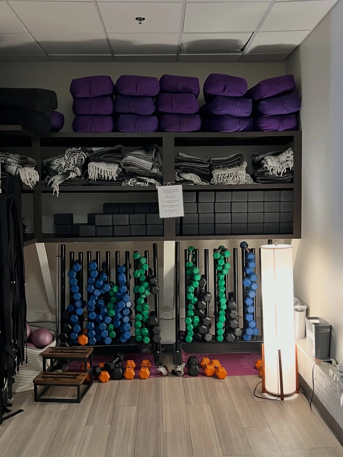 If you want to know the fastest way to a yoga teachers heart &mdash; it&rsquo;s this. An organized prop shelf and blankets folded with the fringe side in. IYKYK.

Oh &mdash; and bending your knees in a forward fold 😉😙