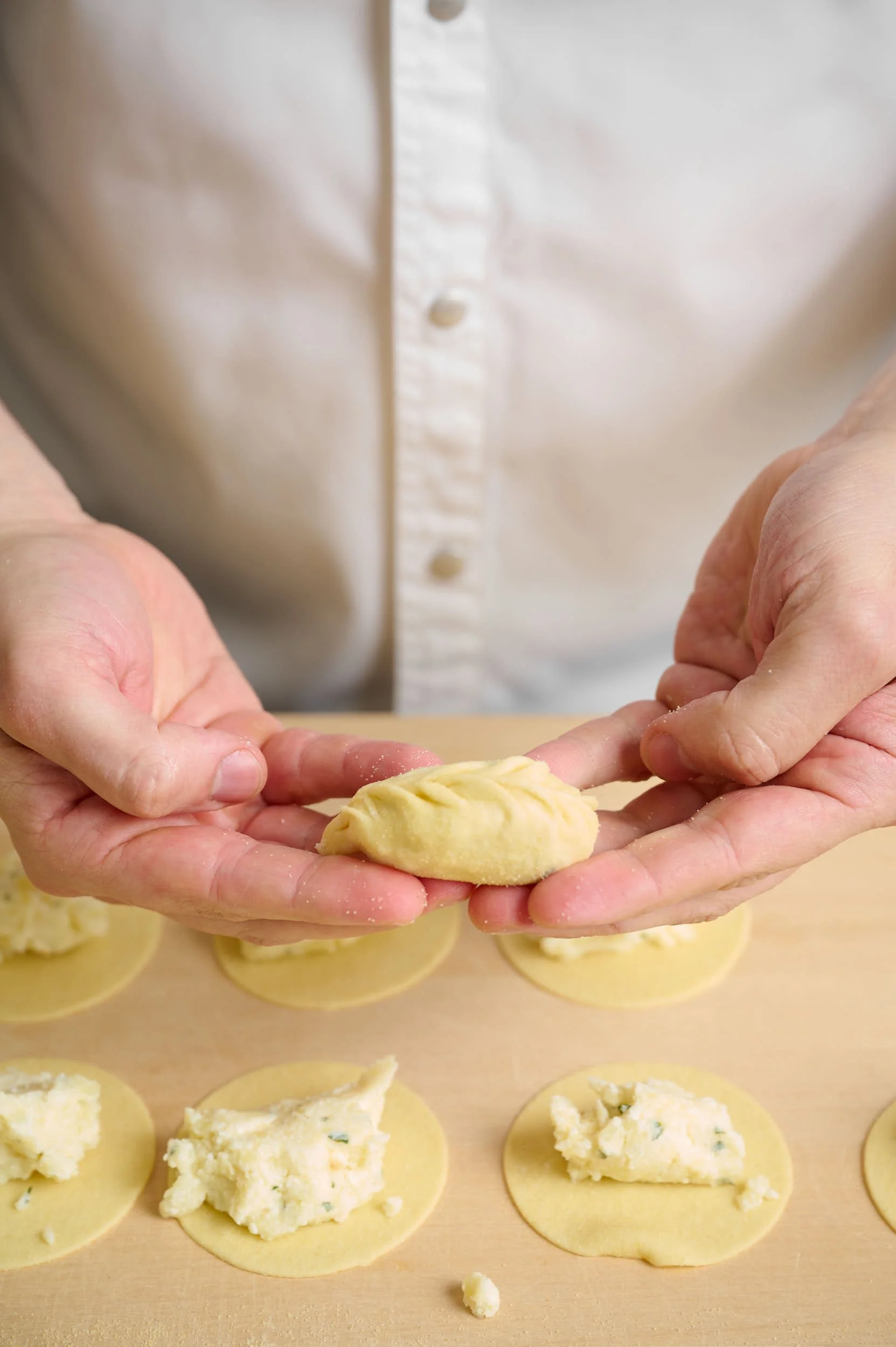 Handmade pasta photographed for a Melbourne restaurant by Charlotte Orr