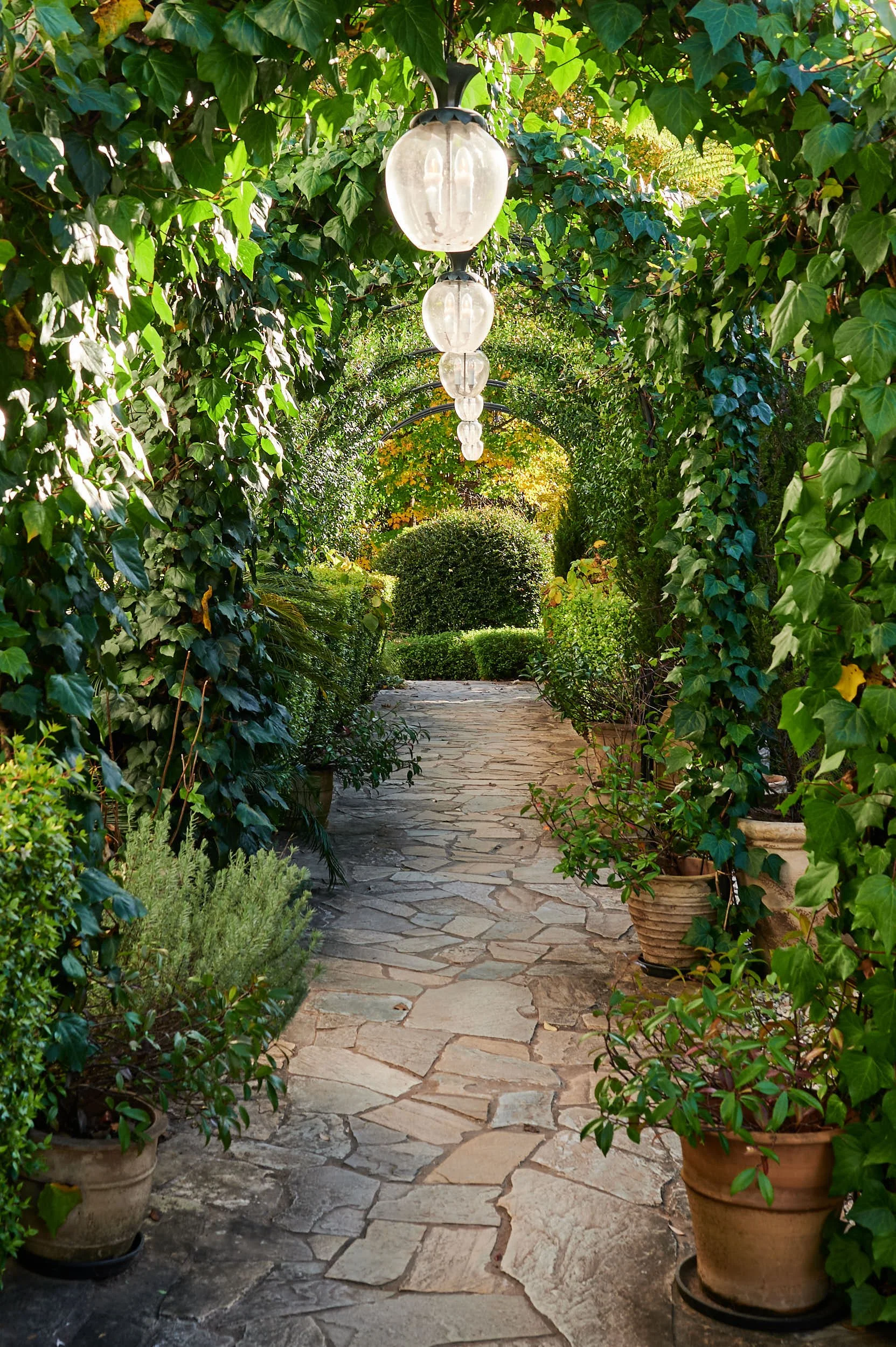 Beautiful hospitality photography: walkway Osborn House hotel by Charlotte Orr, photographer based in Melbourne, Australia