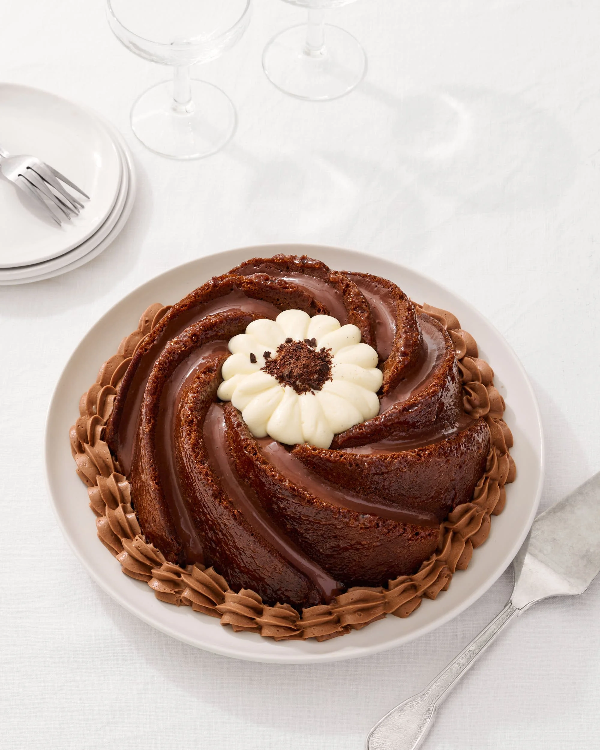 Beautiful food photography: babà sponge cake with tiramisu flavours by Charlotte Orr, photographer based in Melbourne