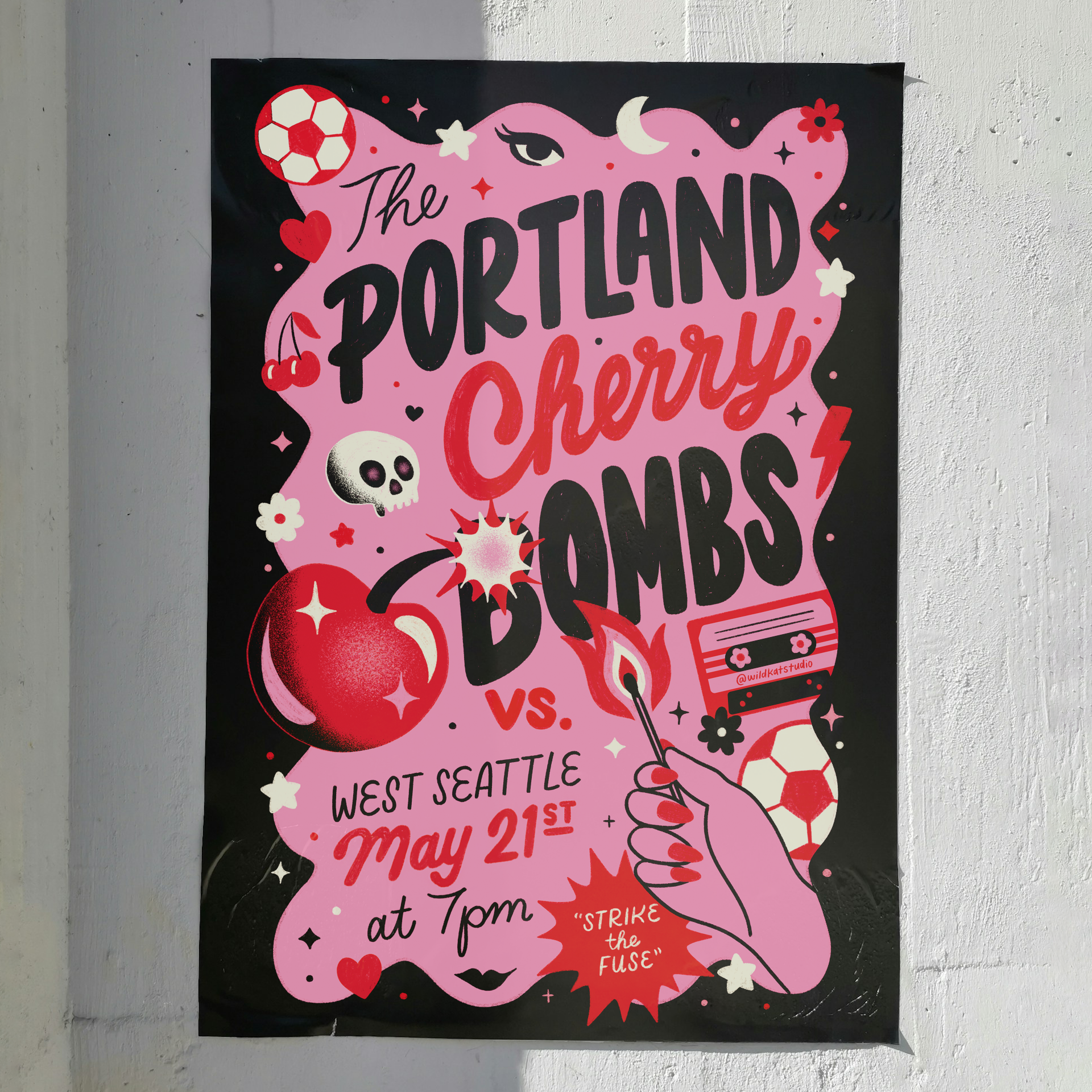 portland cherry bombs fc artist series poster 2026.png