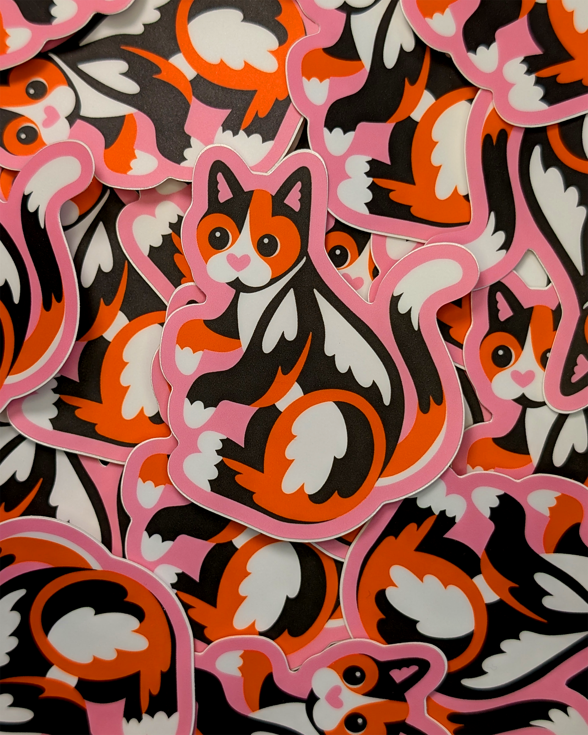 calico cat sticker collage.png