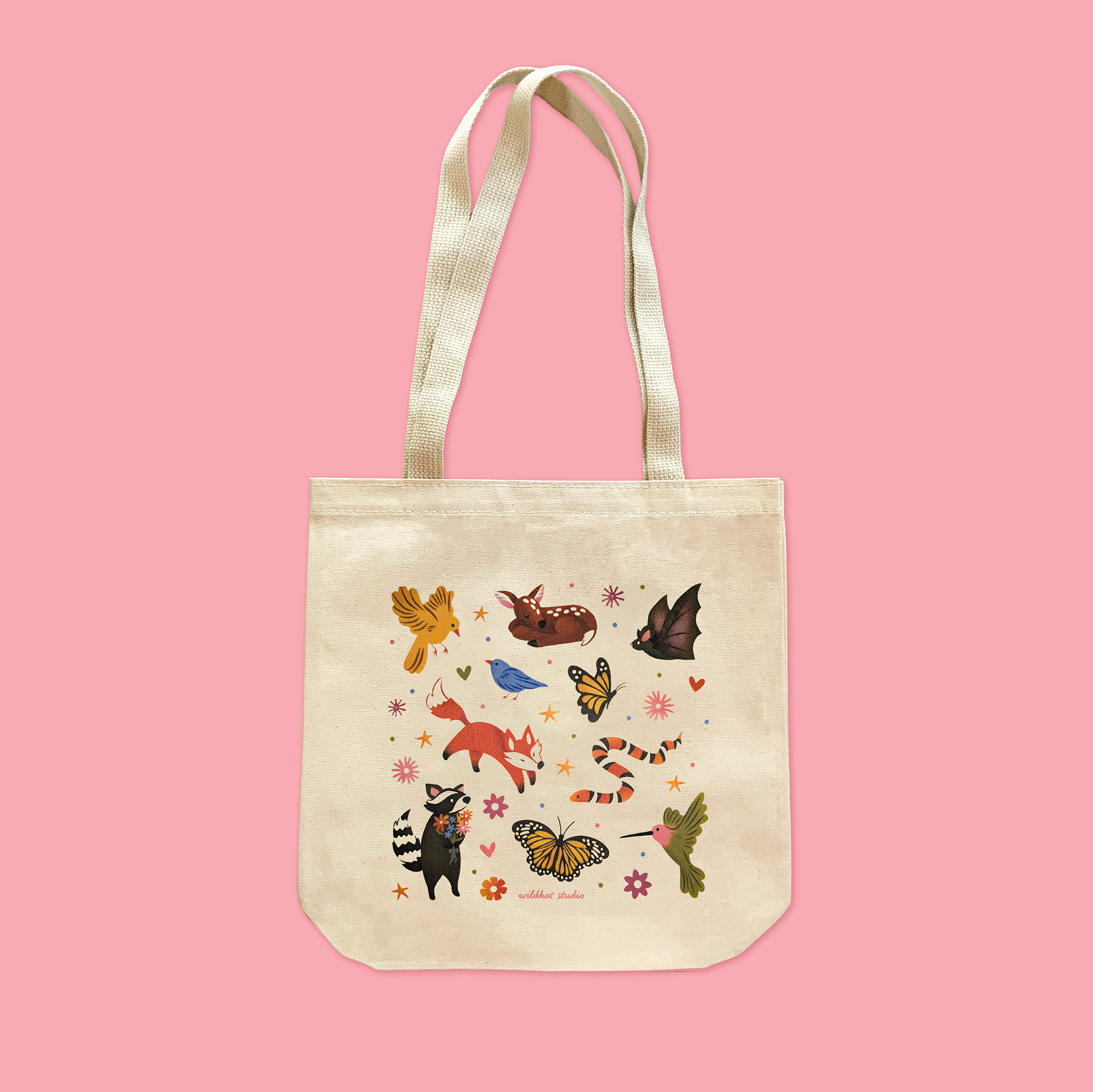 Forest Animals Tote Bag