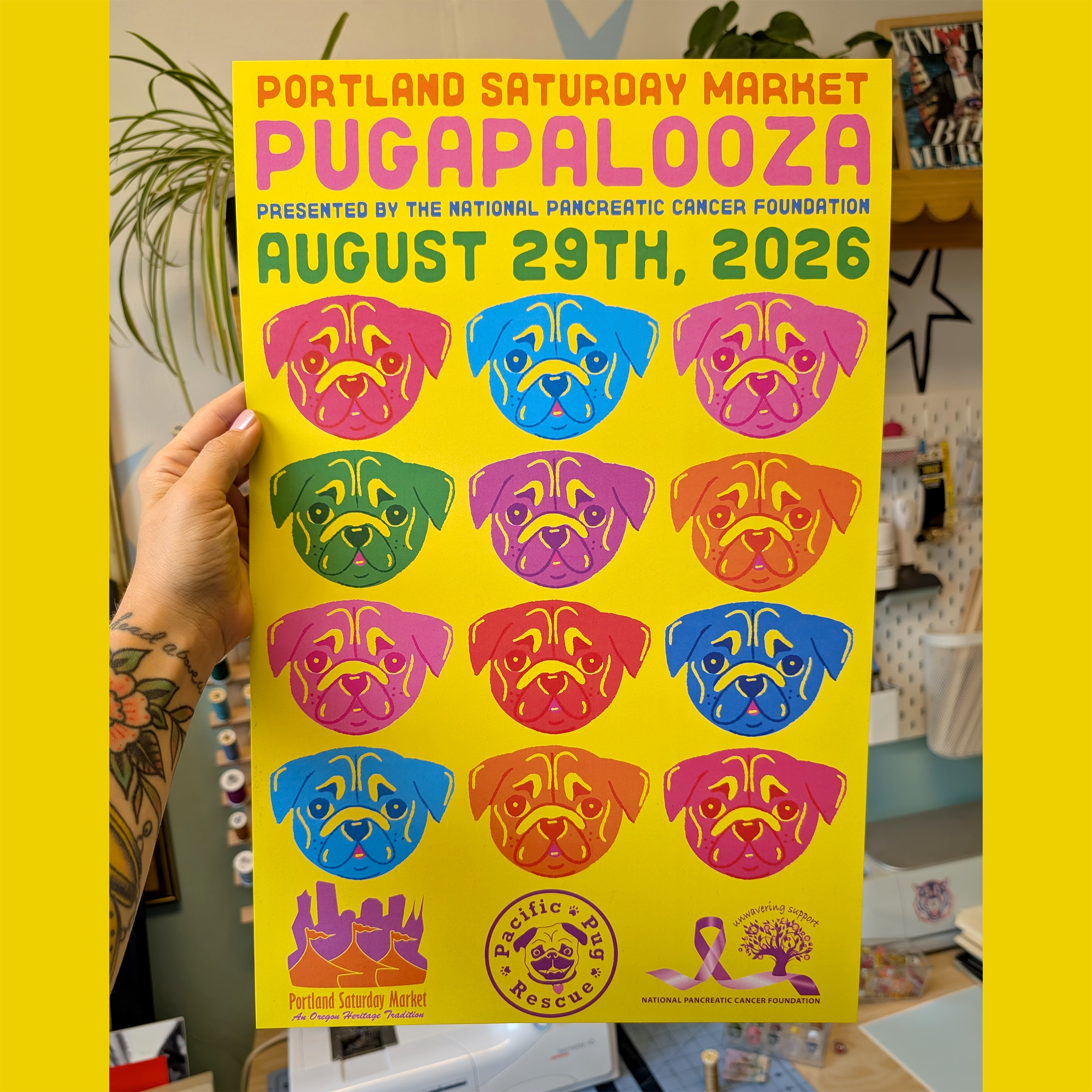 PUGapalooza 2026 Poster
