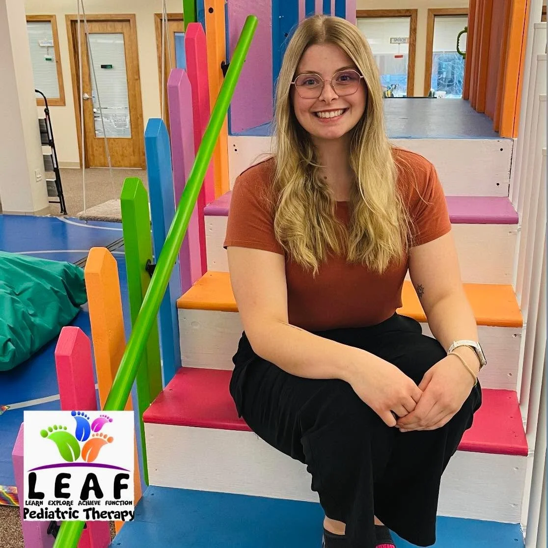 Jessica is a physical therapy student who will be completing a clinical rotation with our team over the next few weeks! During her time here, she&rsquo;ll be working alongside our therapists, learning more about pediatric therapy, and gaining hands-o