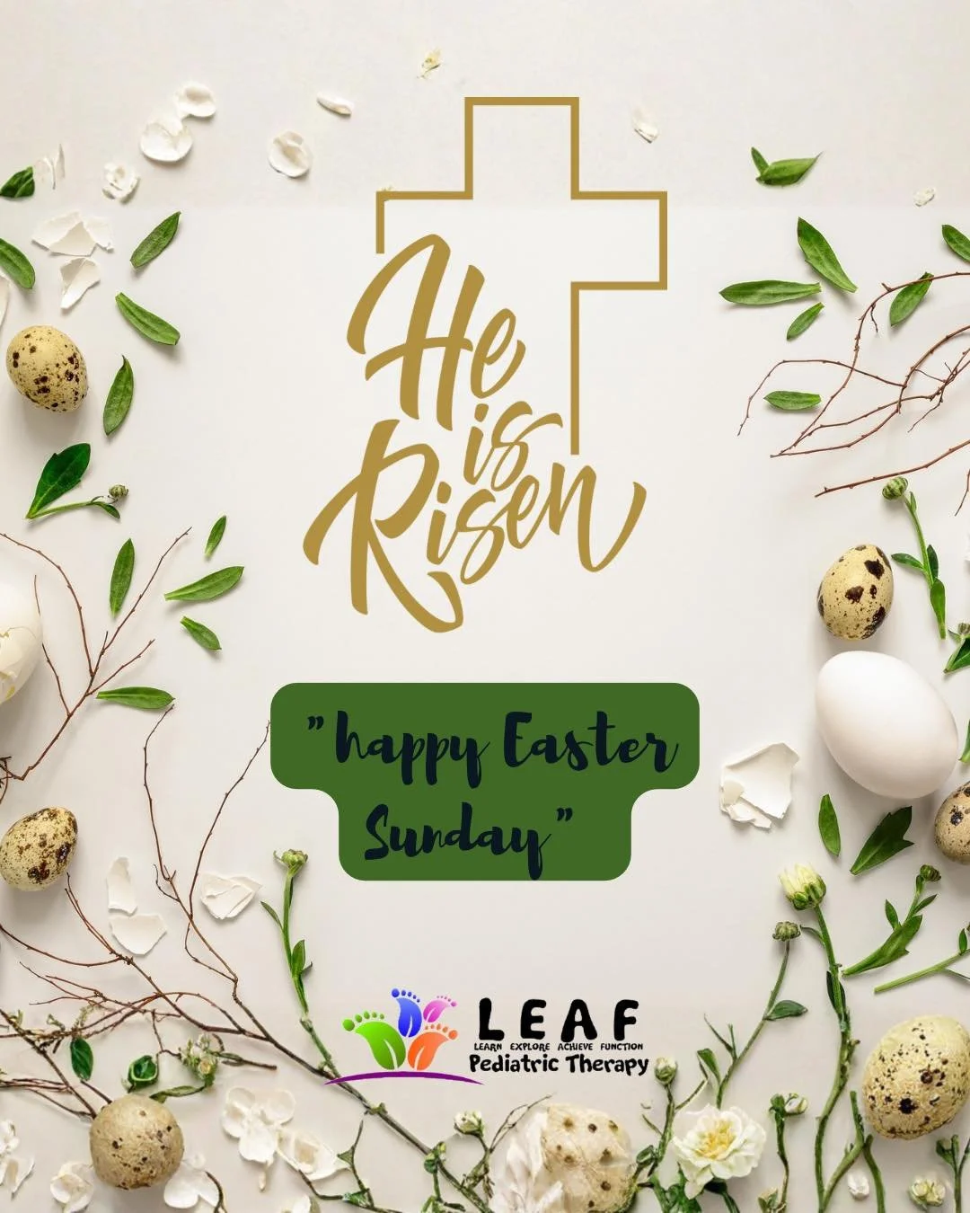 2 Corinthians 5:17

Therefore, if anyone is in Christ, the new creation has come: The old has gone, the new is here!

Happy Easter everyone! May your day be filled with joy, family and friends 🐣

#lifeatleaf #heisrisen