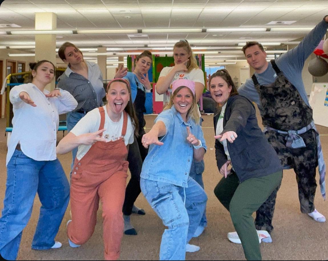 BRB&hellip; we went back to the 90s 📼💿 
With epic forts, fortune tellers, playground games, dirt cups, beaded lizards, and all the throwback fun 🎲✨
&bull;
While it looked like play (because it was!), we were building real-life skills in OT, PT, an