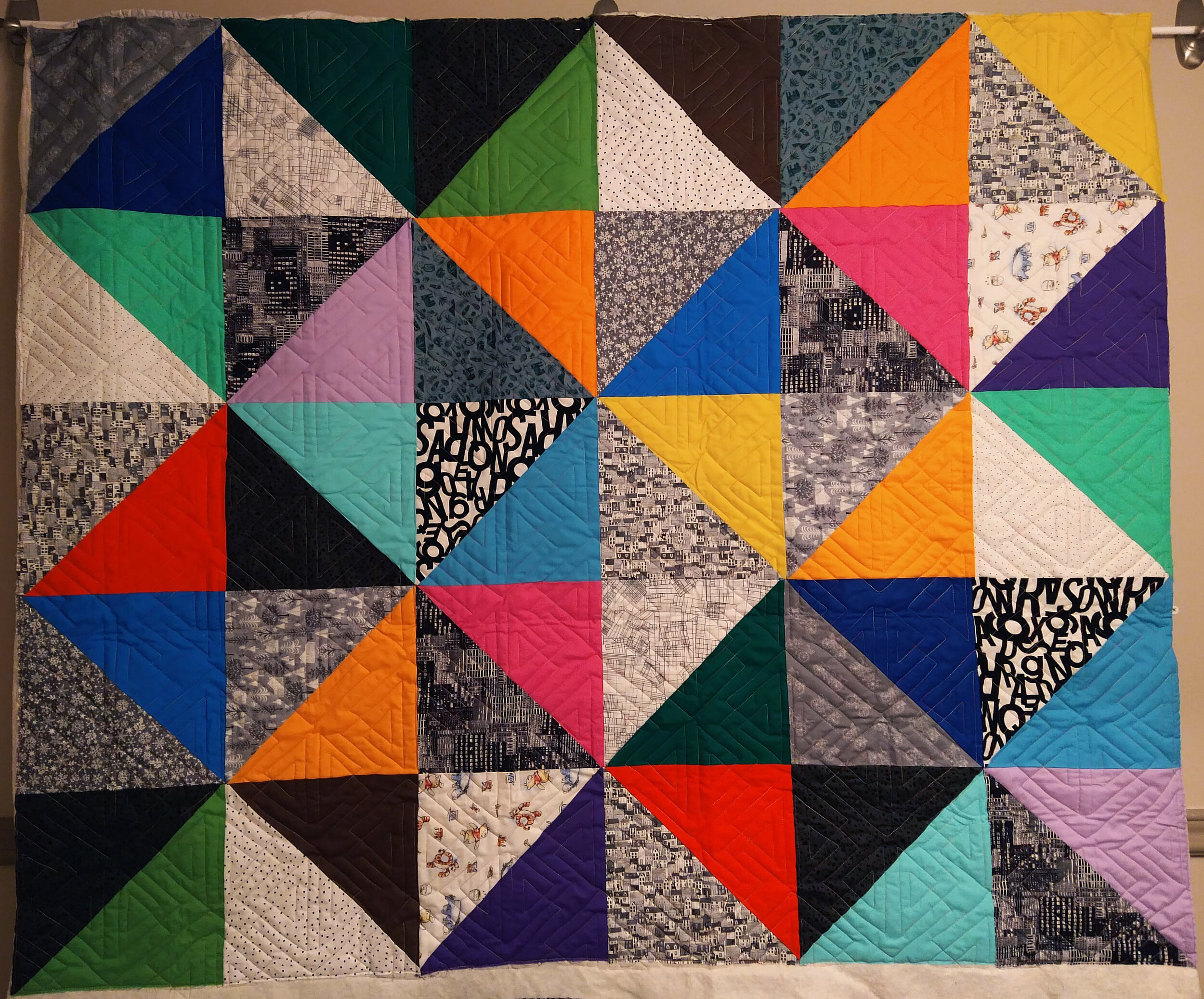 Triangles Quilt