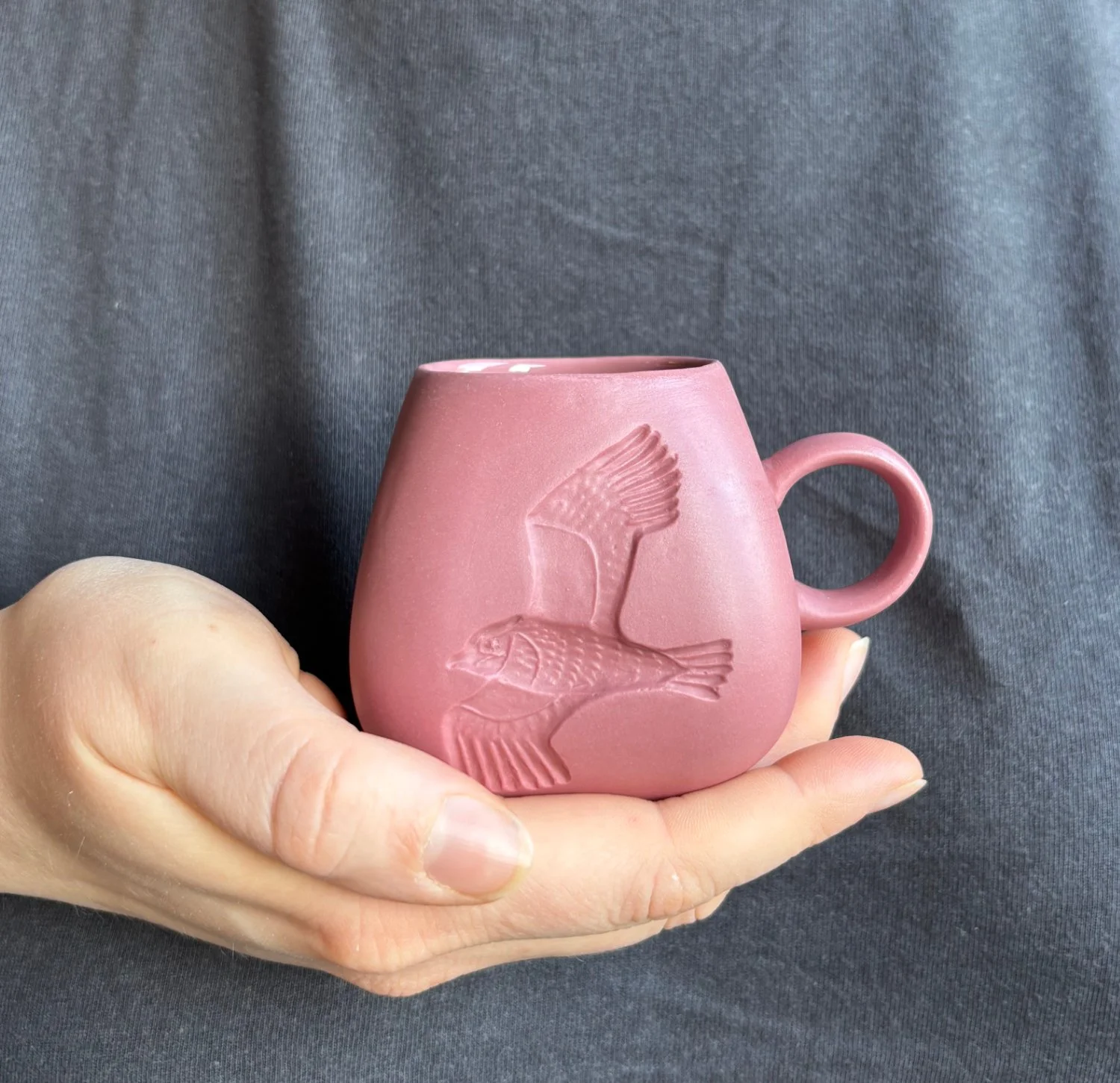 Lapwing espresso mug held mulberry.jpg