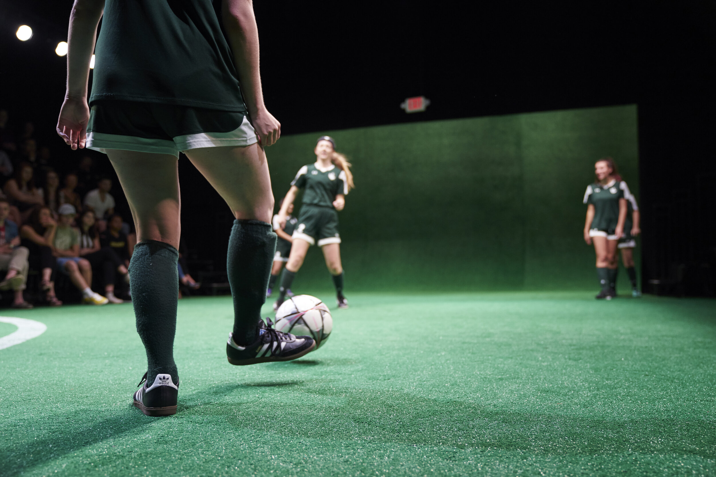 Women’s SOCCER Play! Sarah DeLappe’s THE WOLVES Playwrights Realm 2016 Playbill 