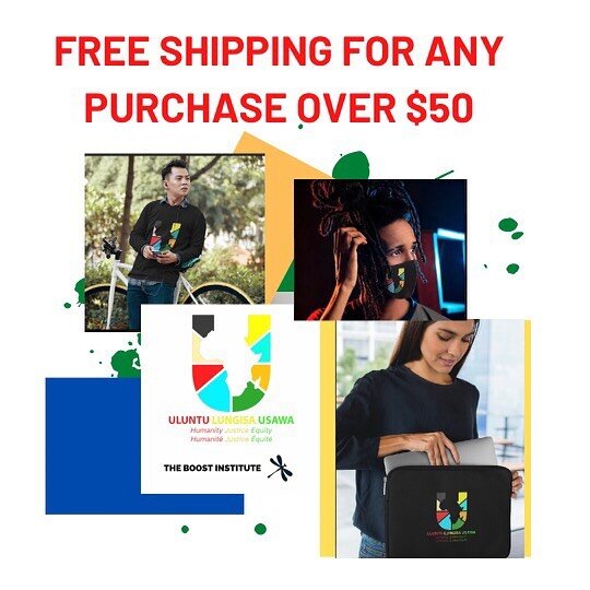 Visit the Boostinstitution or Ulu website to purchase some some facemark, sweaters, computer cases, hats and many more items .Any purchase over $50 = free shipping.
