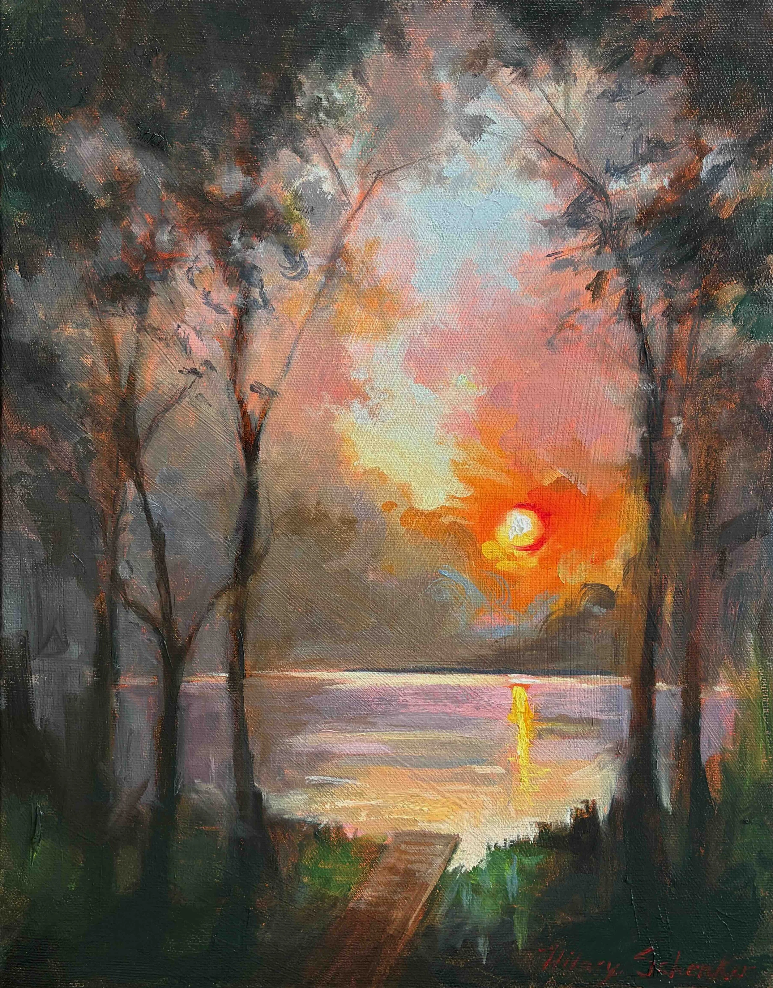 PresentPerfectSunsetPainting.jpeg