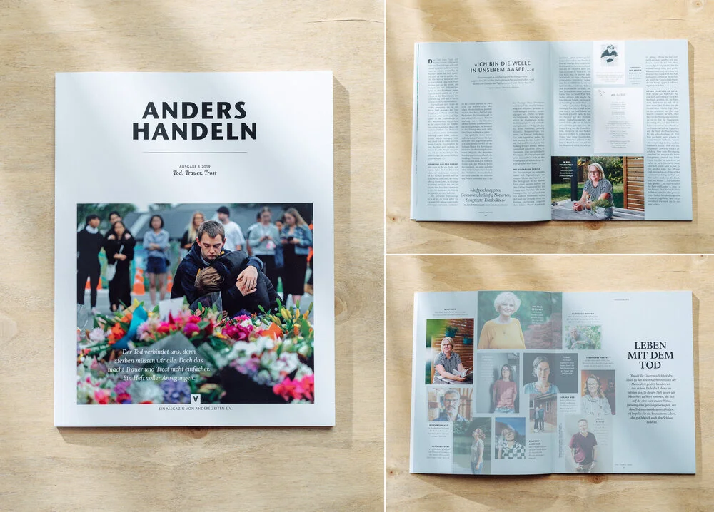 ANDERS HANDELN, 03/19, Tod, Trauer, Trost