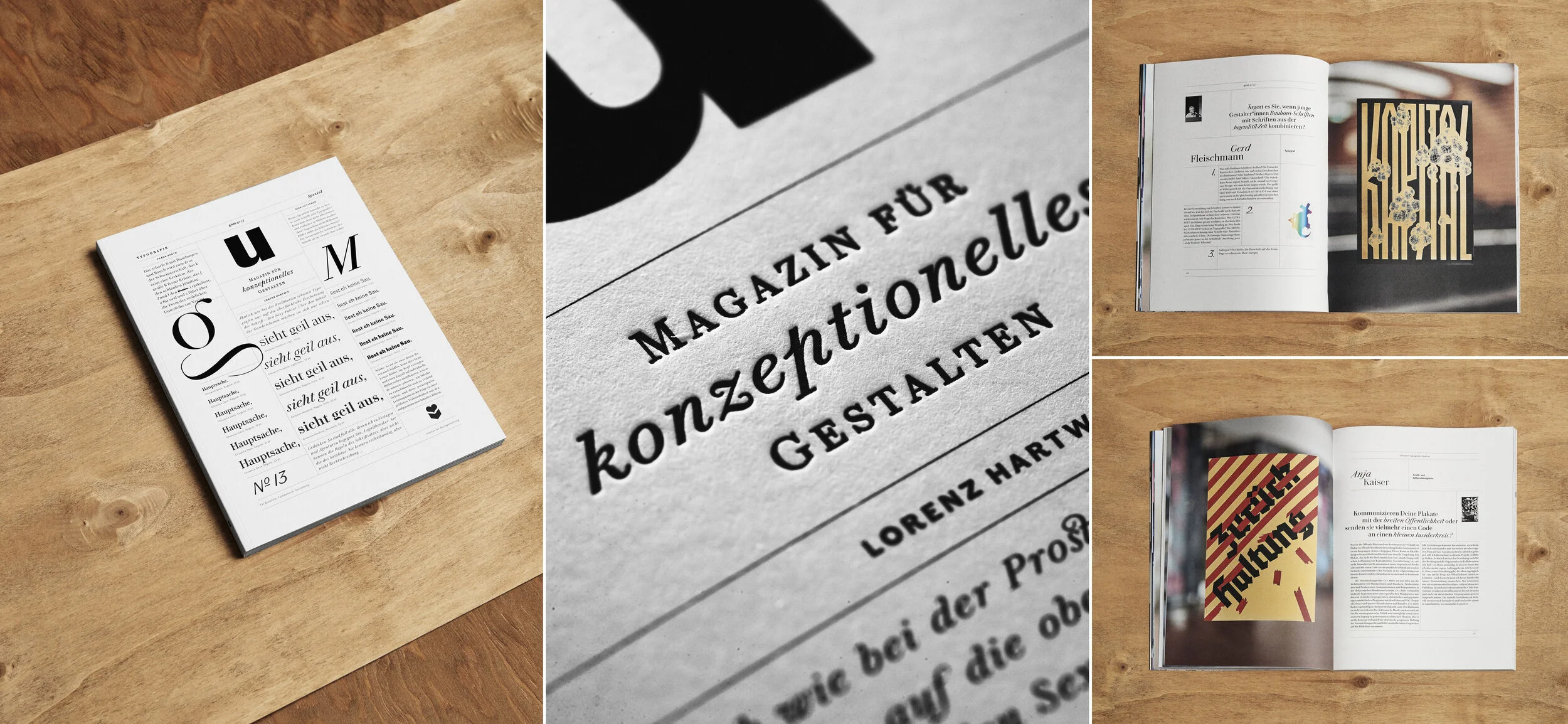 GUM,Magazin für konzeptionelles Gestalten, No13