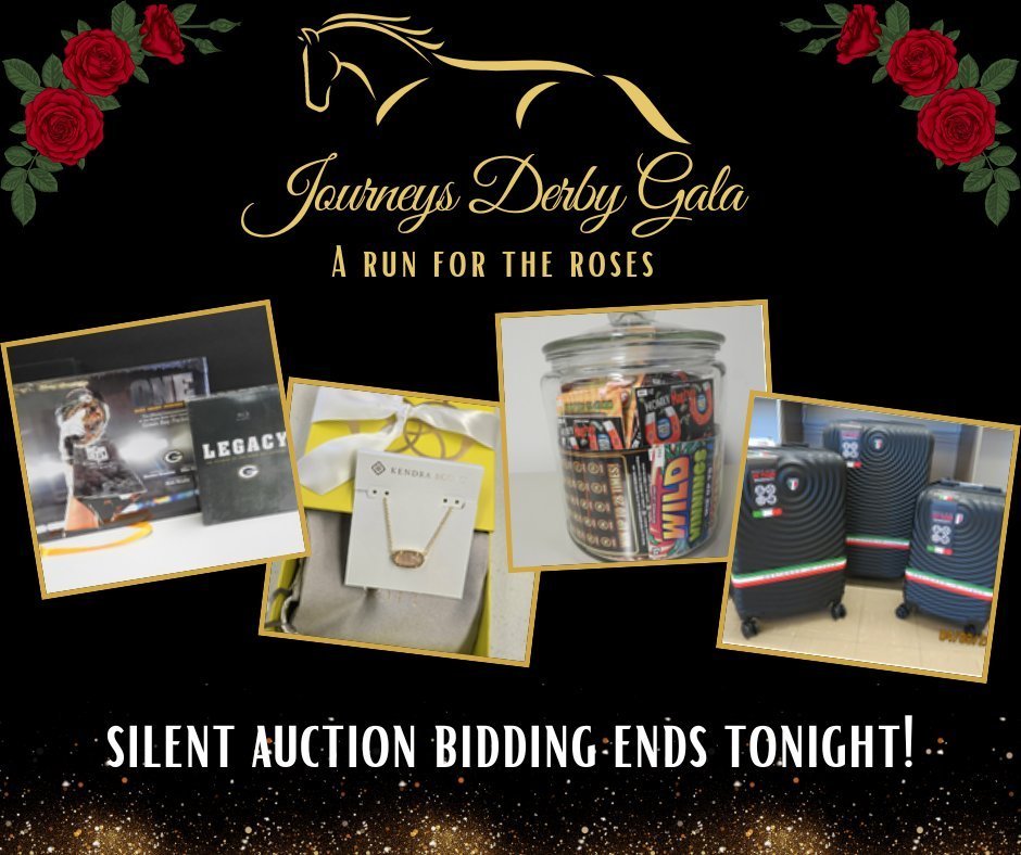 ✨𝑰𝒕'𝒔 𝑮𝒂𝒍𝒂 𝑫𝒂𝒚! ✨
Even if you can't be with us at the event, we hope you will join in our silent auction. BIDDING ENDS AT 6:30 PM TONIGHT, so remember to watch your favorite items and participate from wherever you are! 
✨Bid on your favorit