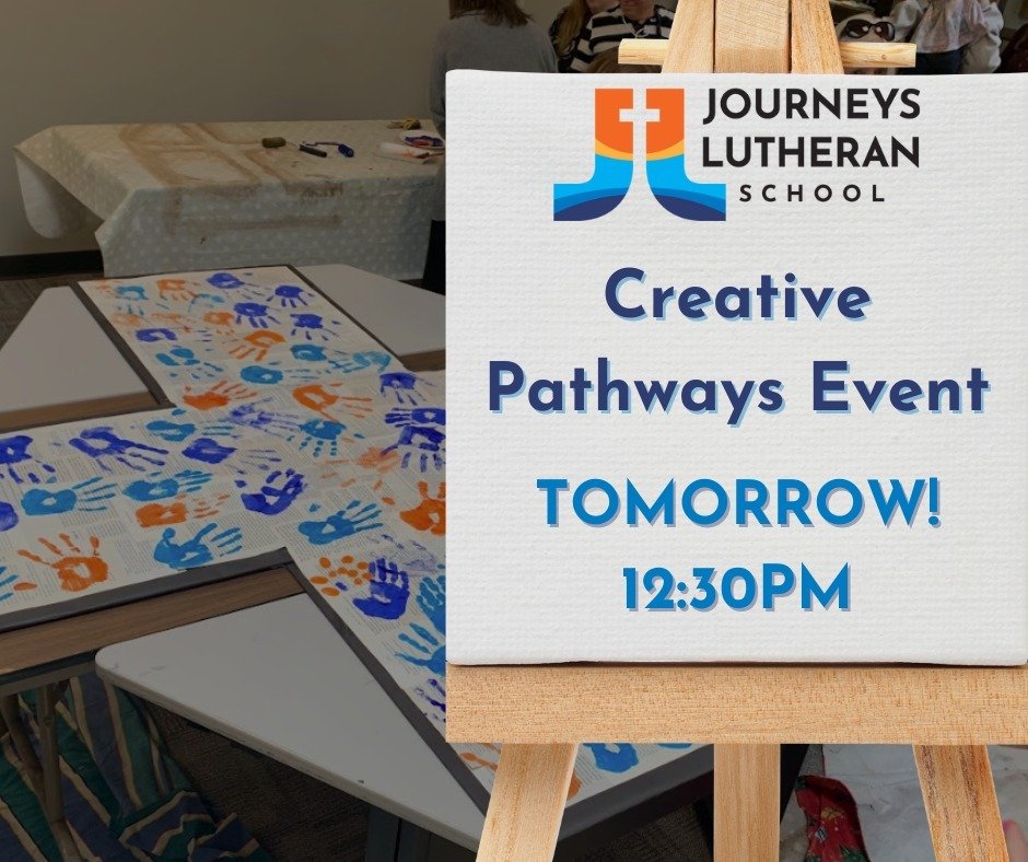 Remember to join us for our Creative Pathways event TOMORROW (Friday, May 10th)! 🎶
Our students have been working hard and are excited to showcase their work. Join us at 12:30PM for an afternoon of art, music and fun!
#creativepathways #JLS #Journey