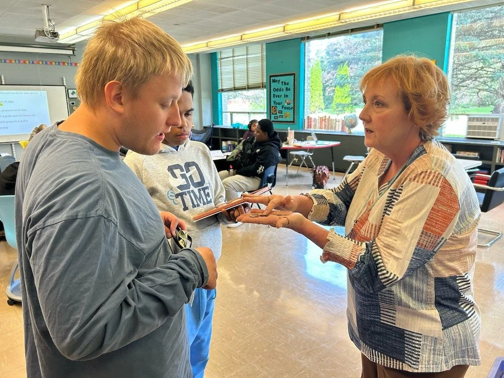 Our Crossroads students launched their first Coffee Cart, and they&rsquo;re learning so much more than how to serve coffee and treats!

Students are involved in every step of the process, from taking orders and making coffee to delivering orders, tra