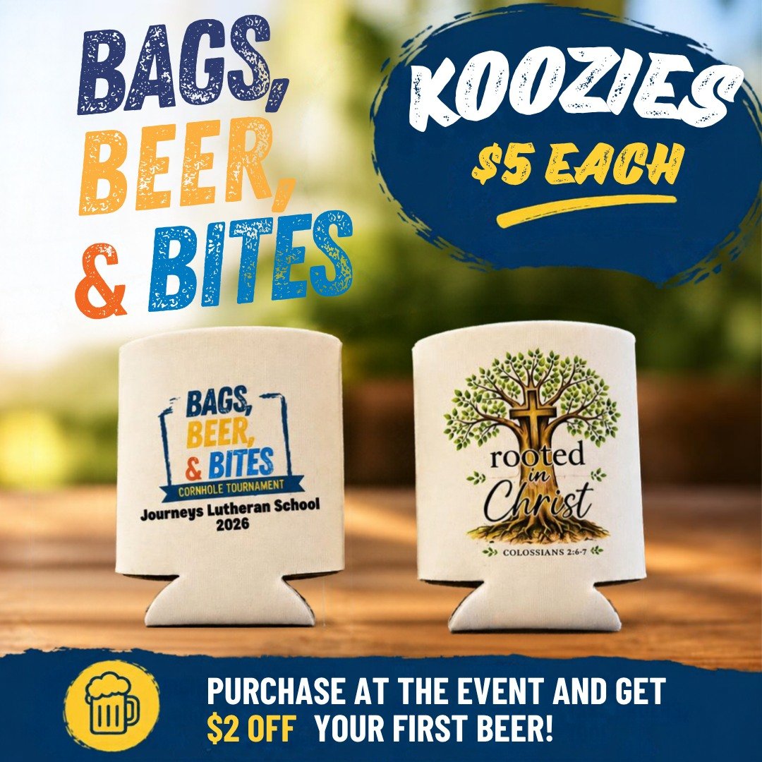 🍻 Save on your first beer at our Bags, Beer &amp; Bites event next weekend!

Our Crossroads students are making custom can koozies for just $5 each, with proceeds split between Crossroads and the general BBB fundraiser.

Purchase your koozie at BBB 