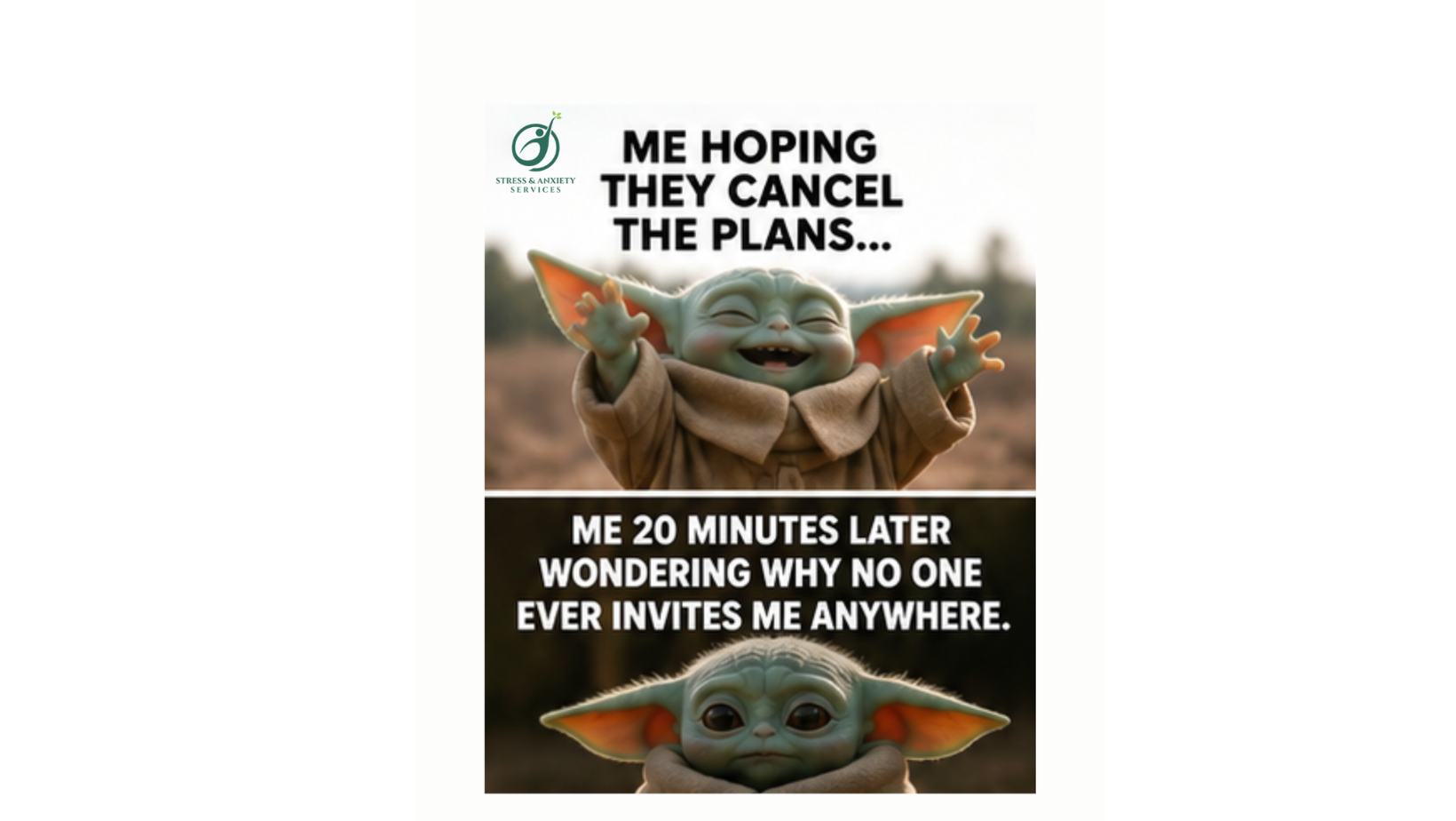 When Canceled Plans Feel Both Like a Relief and a Disappointment