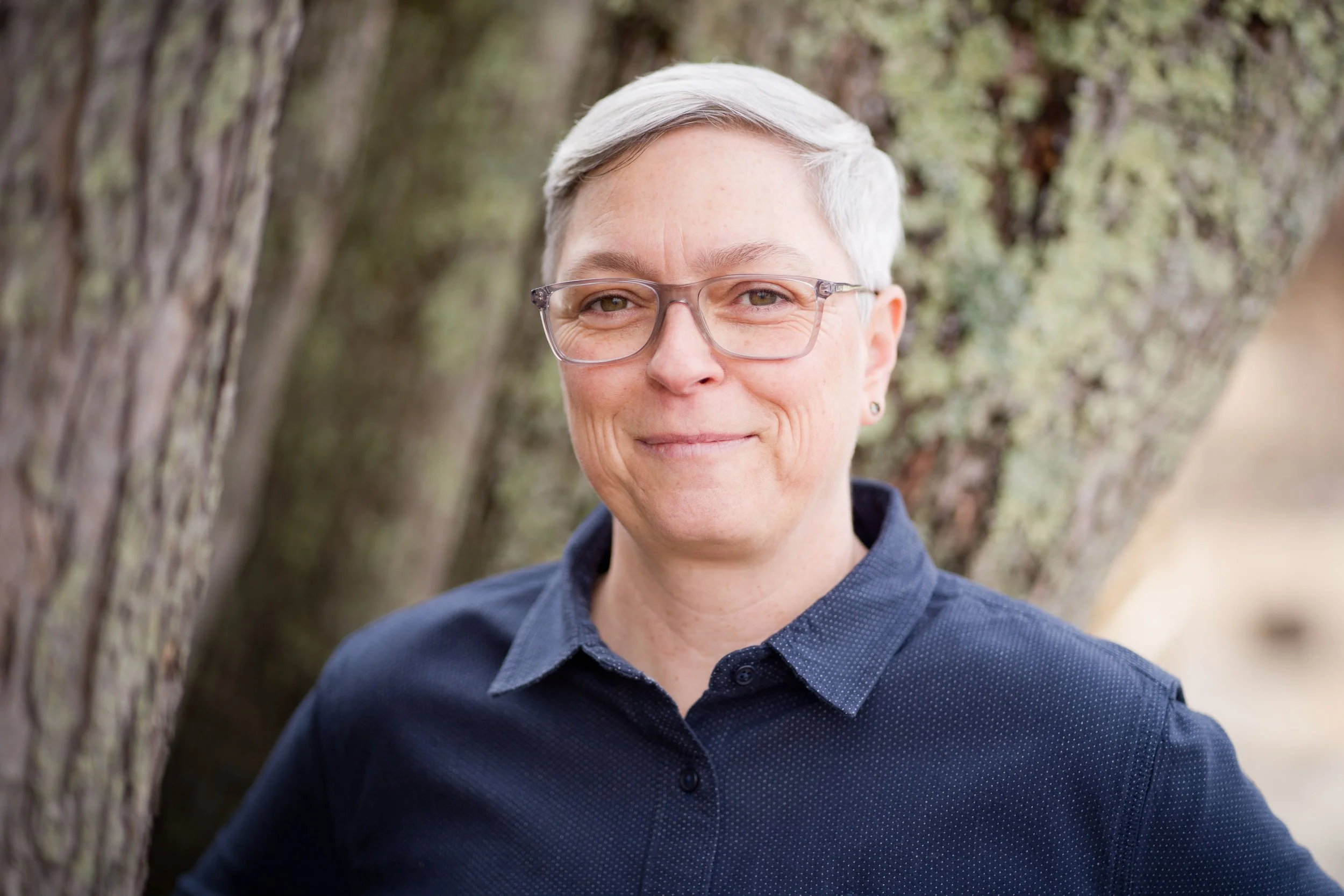 A photo of Carrie Lare a graphic designer.