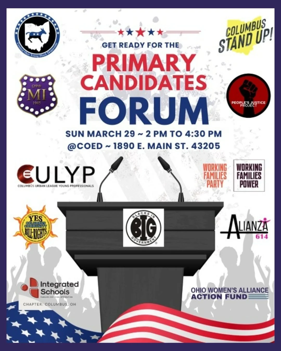 Join Ohio Women's Alliance Action Fund for the Primary Candidates Forum on Sunday, March 29! Hear from candidates and learn more about the issues shaping our city ahead of the upcoming primary election. We hope to see you there as we continue encoura