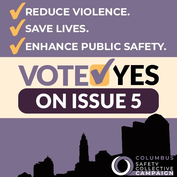 Take action for real public safety. Vote YES on Issue 5 to transform 911 responses by dispatching trained crisis teams for mental health, wellness checks, and homelessness-related calls&mdash;reducing harm and improving outcomes. Vote early or on May