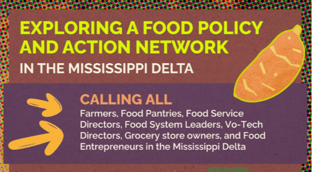 Exploring a Food Policy and Action Network in the Mississippi Delta