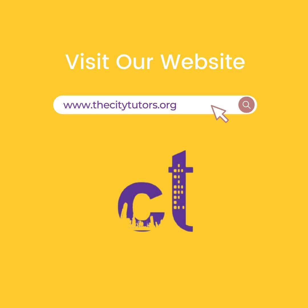 Like Stoney Degeyter says: &quot;Your website is one of the first impressions that someone will get of your business.&quot;⁠
Feel free to visit our website at www.thecitytutors.org and learn more about our Volunteer Tutoring and Mentoring Community.⁠