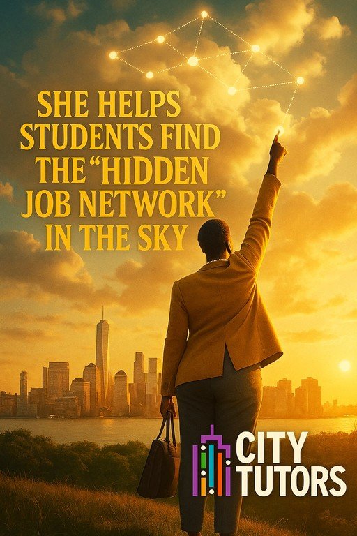 She Helps Students Find the “Hidden Job Network” in the Sky