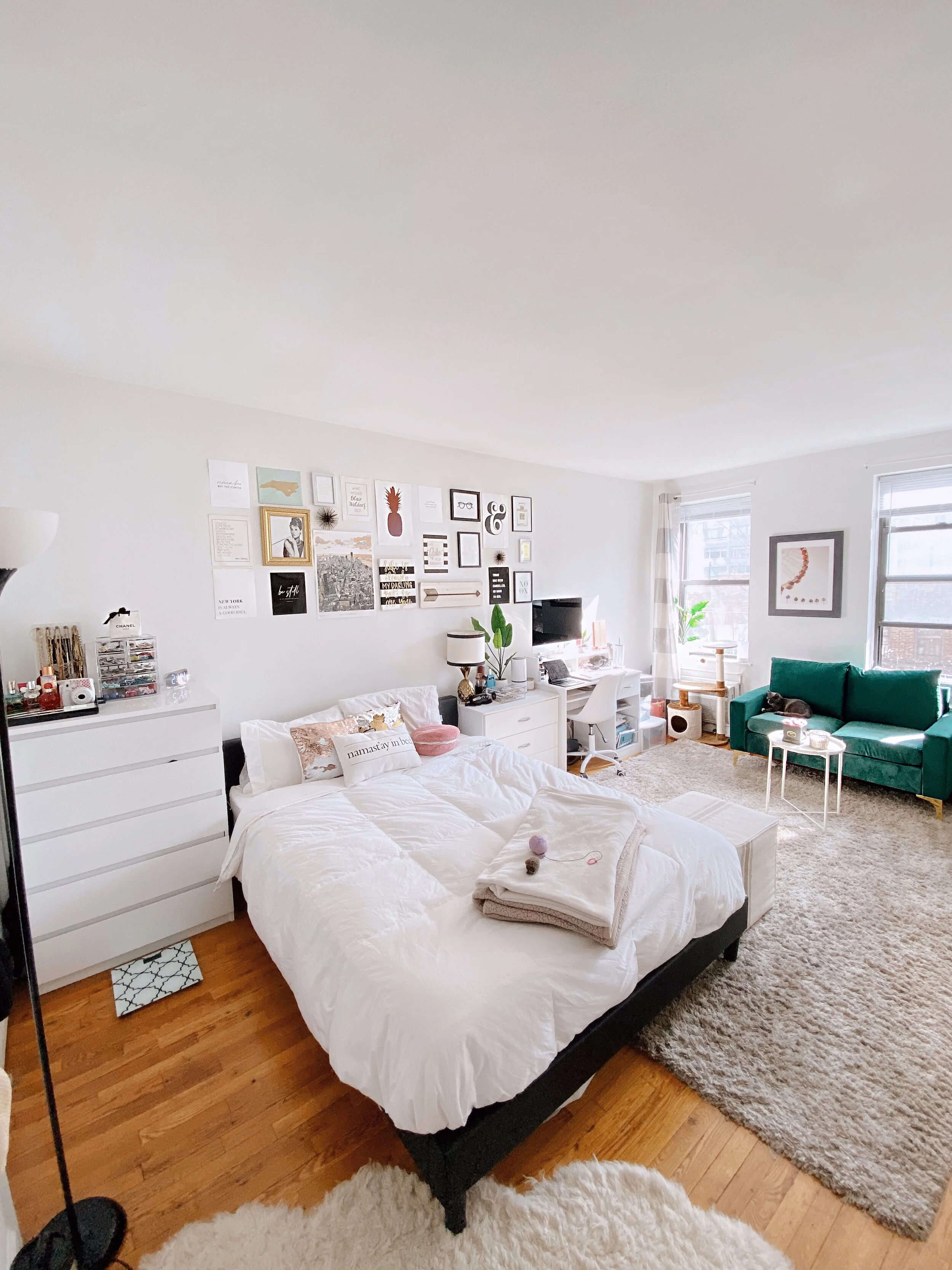 View of NYC Apartment Makeover — Gracefullee Made
