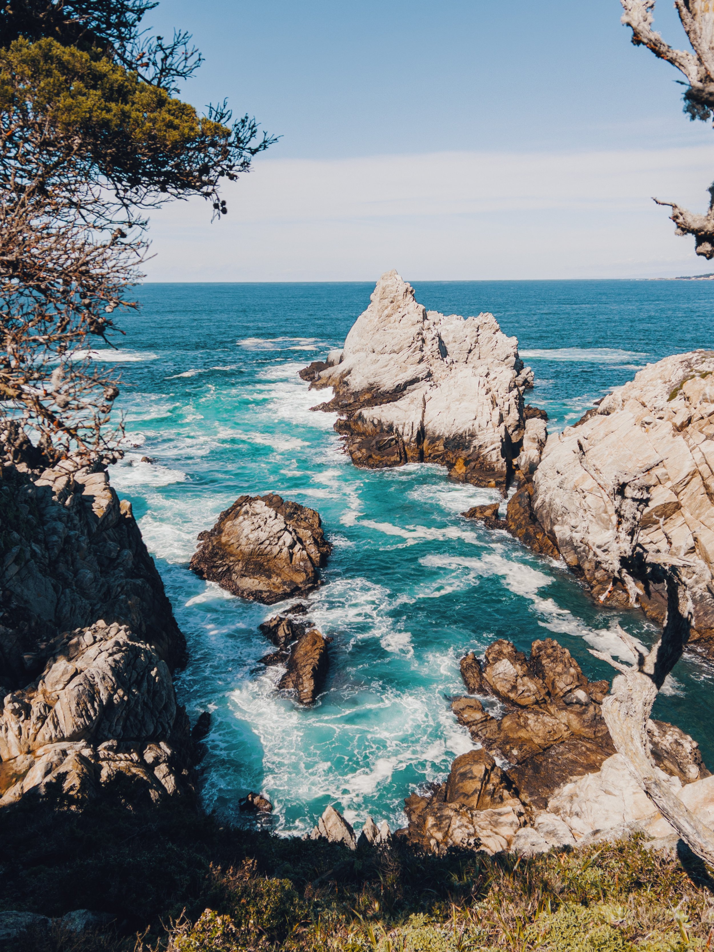Point Lobos California beach hiking