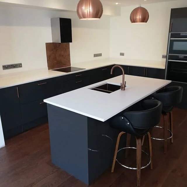 Stunning kitchen installation this week. #carpentry #kitchendesign #kitchenfurniture