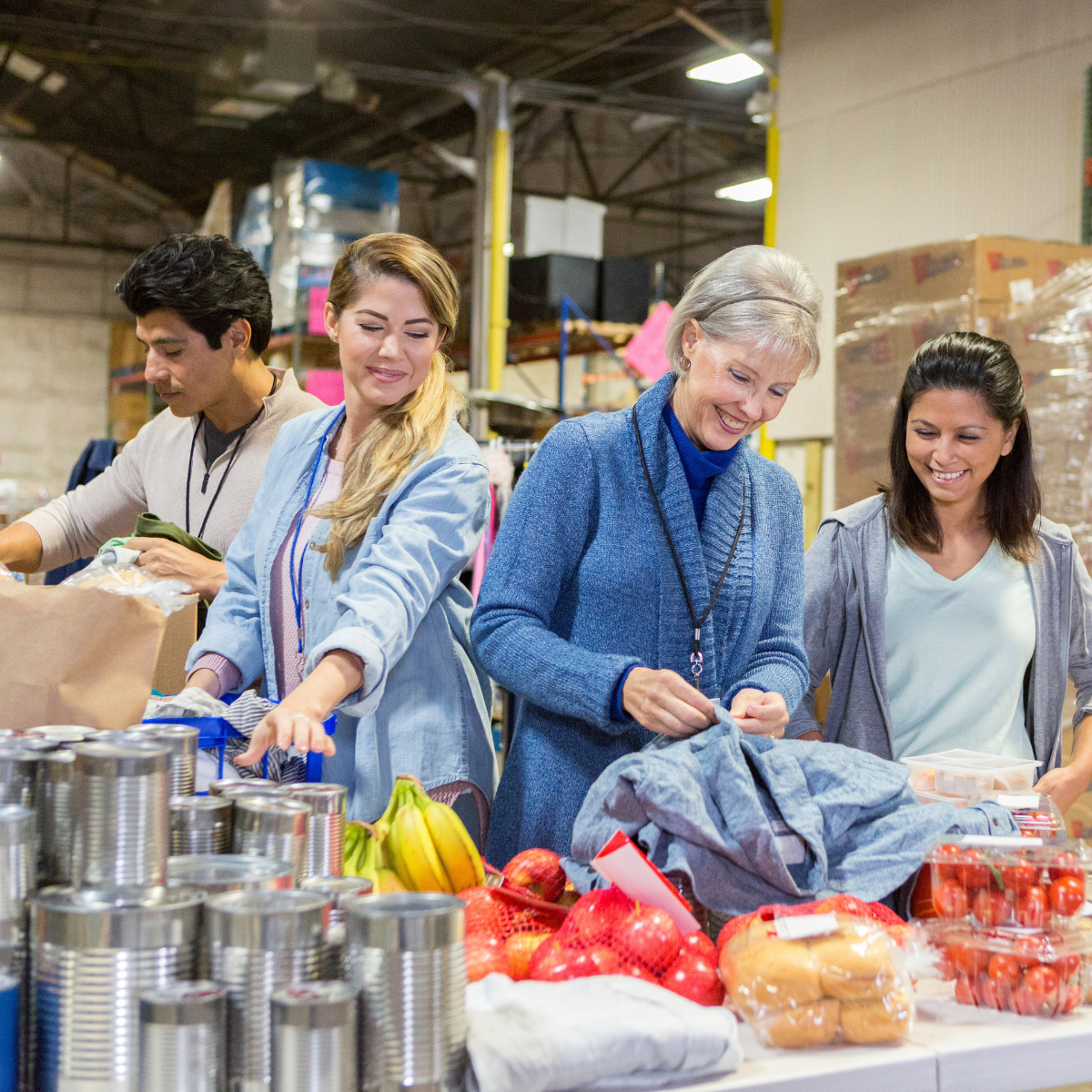 Women Give Back: AWWEE &amp; WEN Volunteer Day at the San Diego Food Bank