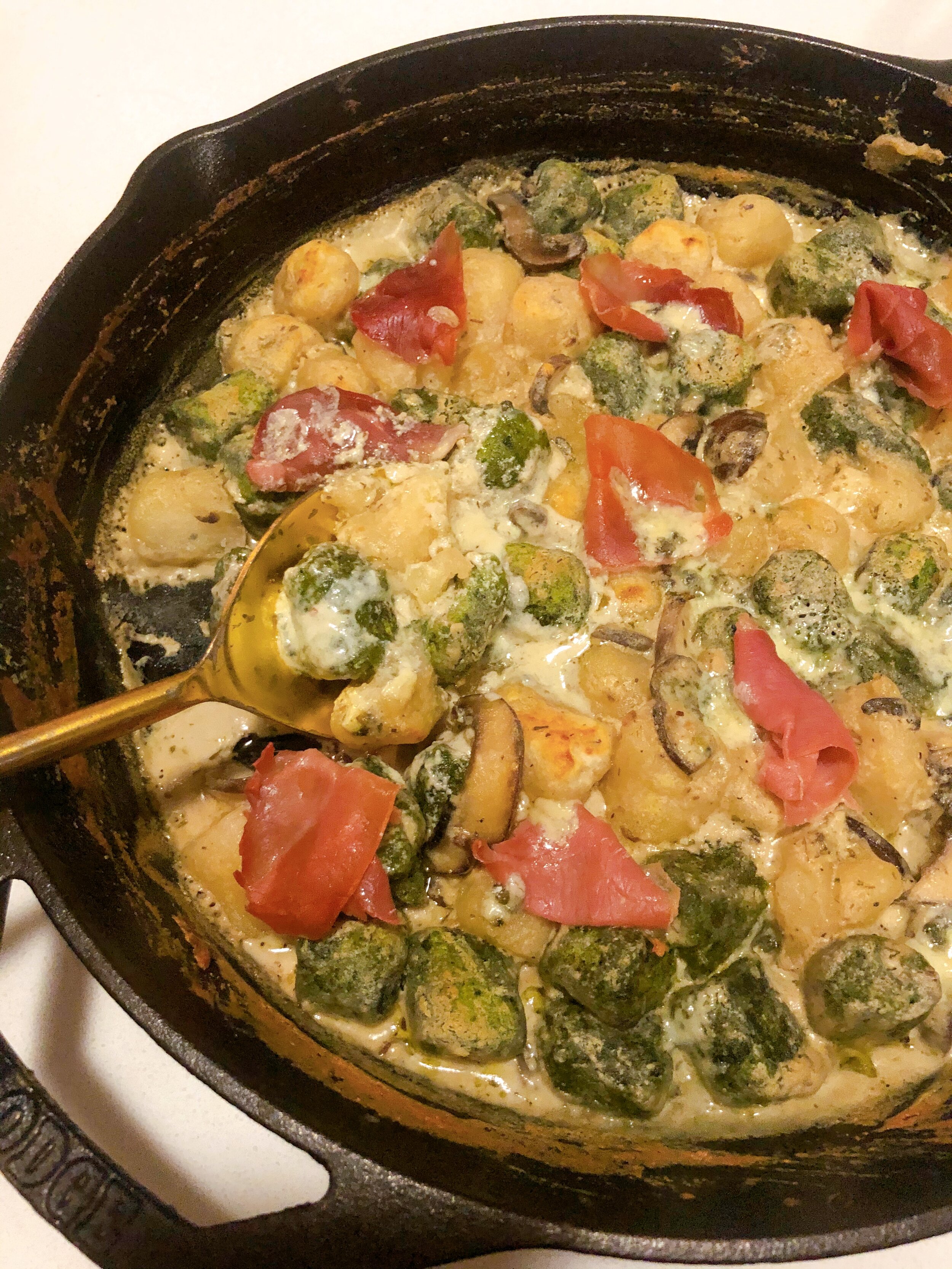 Cauli &amp; Kale Gnocchi Skillet