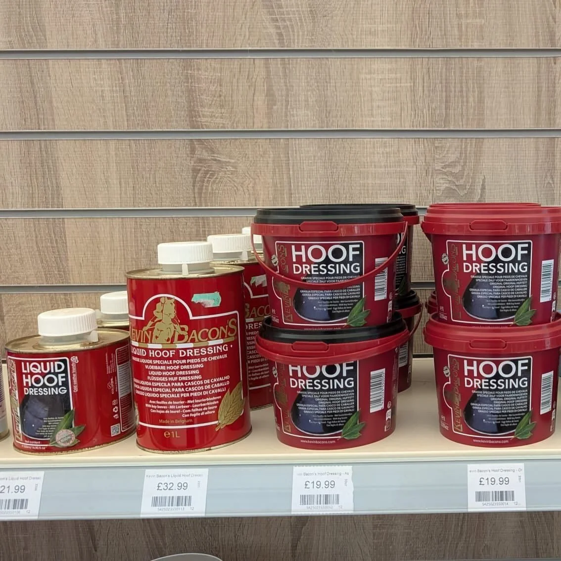 Our feed store is fully stocked up! Including the Kevin Bacon range which is now back in stock! From treats to supplements to any of your horses&rsquo; needs, we&rsquo;ve got you covered! Pop in and take a look at what we&rsquo;re got available🐎