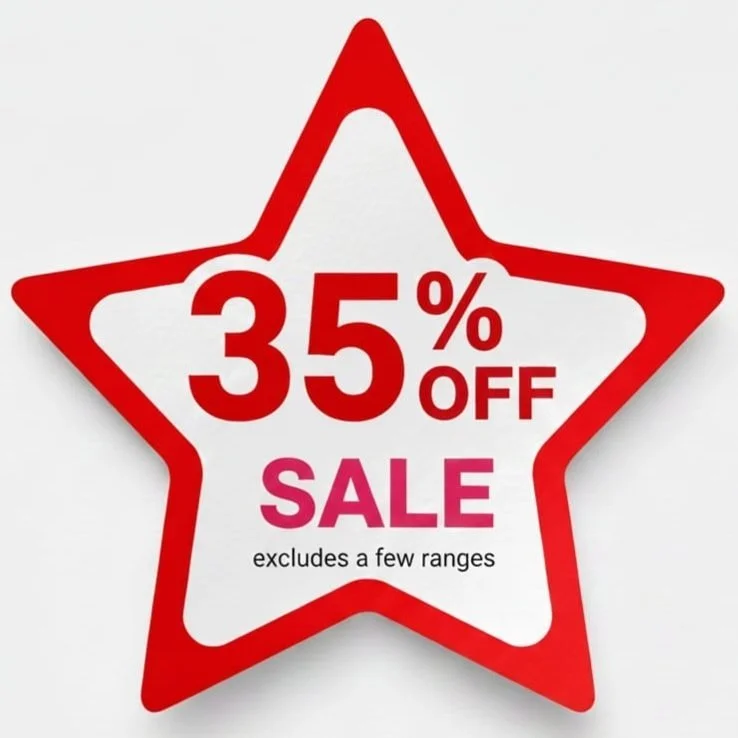 Happy New Year and welcome back! 
We are Open!

We are kickstarting 2026 with a fabulous promotion, enjoy 35% off all* purchases starting today and ending on Monday 12th January✨️

*Exclusions apply- offer does not include already discounted items, c