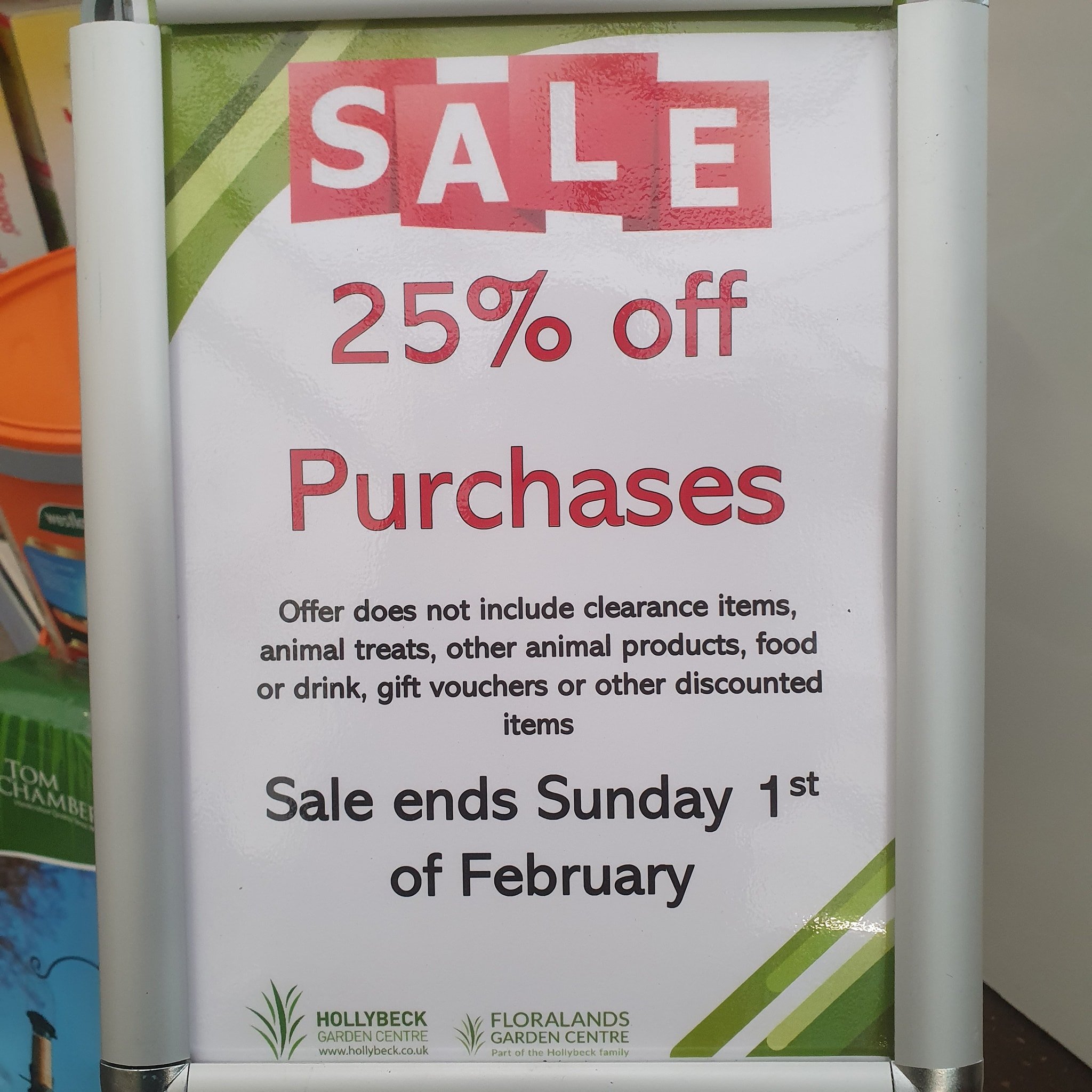 Don't miss out!! 

Our 25% Off sale Ends today!!

*Exclusions Apply