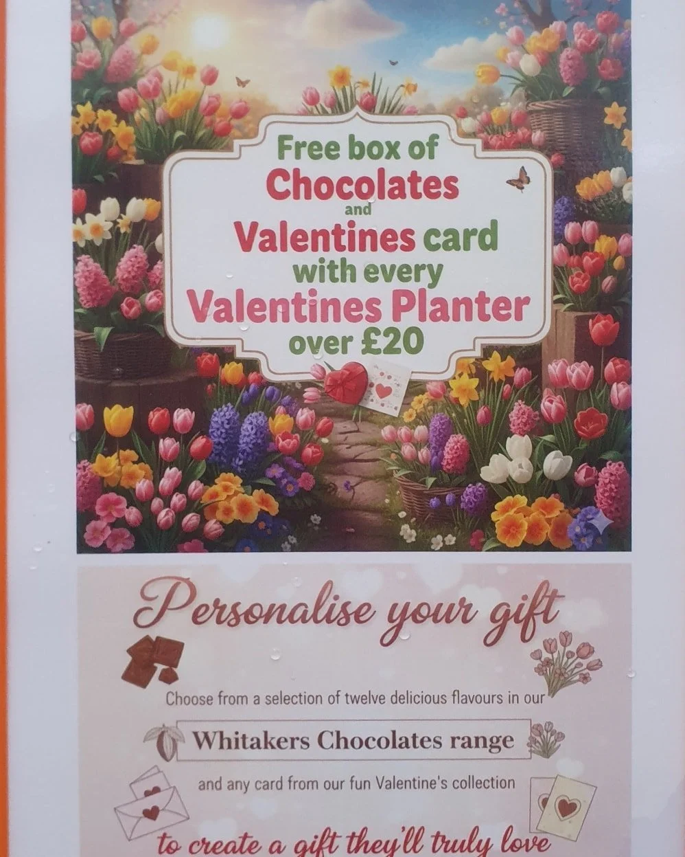 Valentine's day is almost here, we have a couple of great offers to treat that special person in your life.