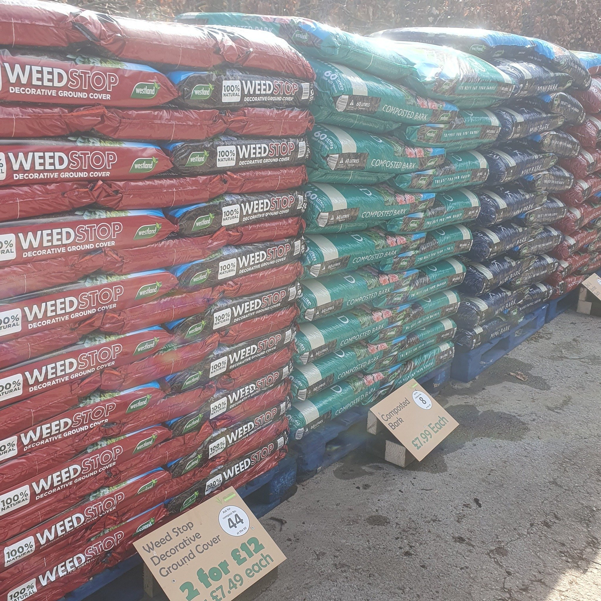 Our range of ground cover has expanded! We have 3 new sizes of bark chip on Sale now.